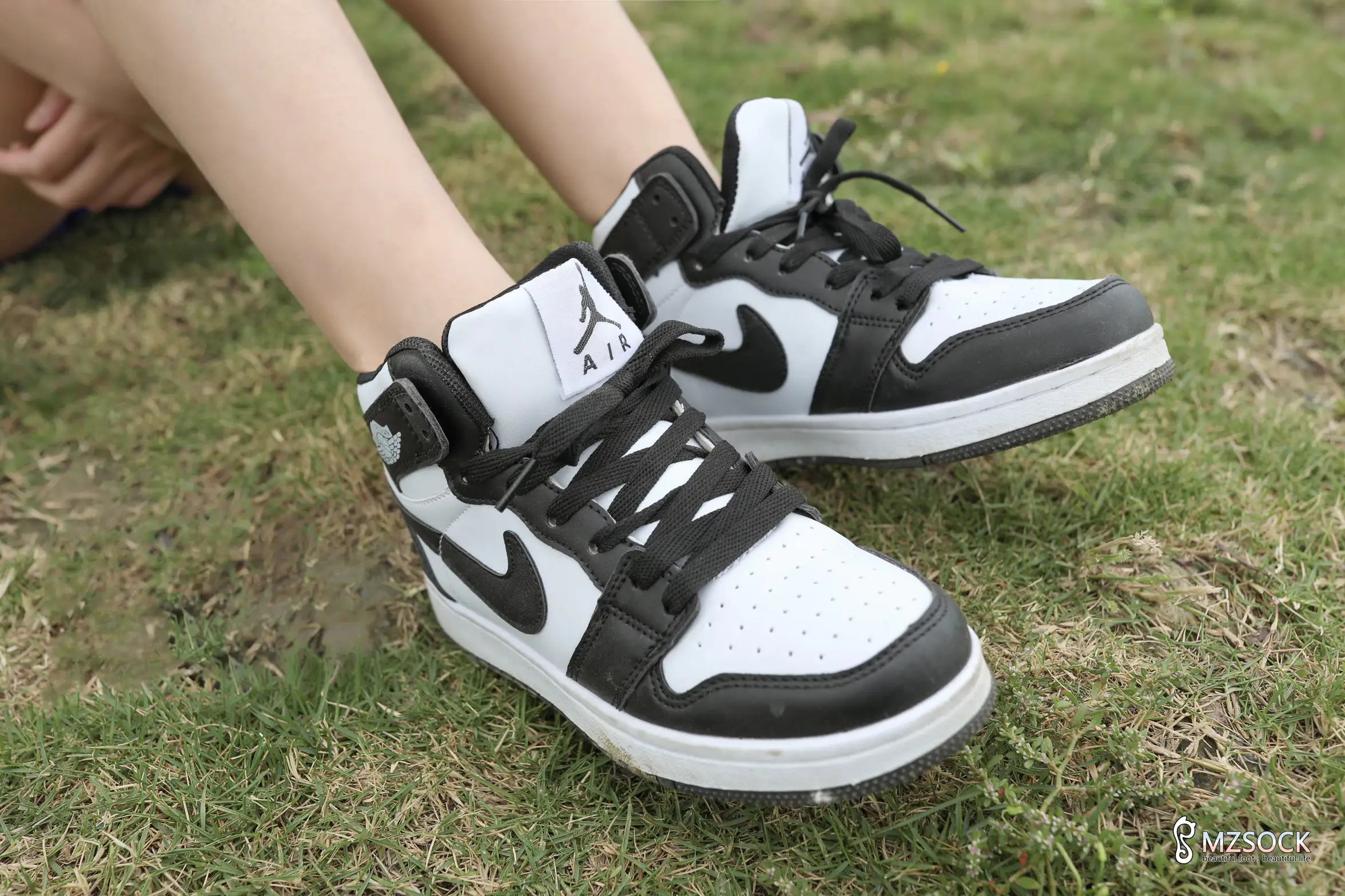 [Mzsock] Love beautiful feet NO.106 cocoa#[74P]-4