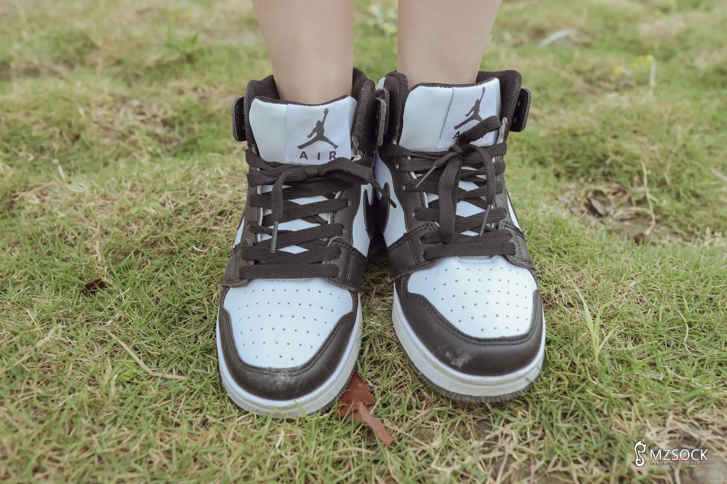 [Mzsock] Love beautiful feet NO.106 cocoa#[74P]-8