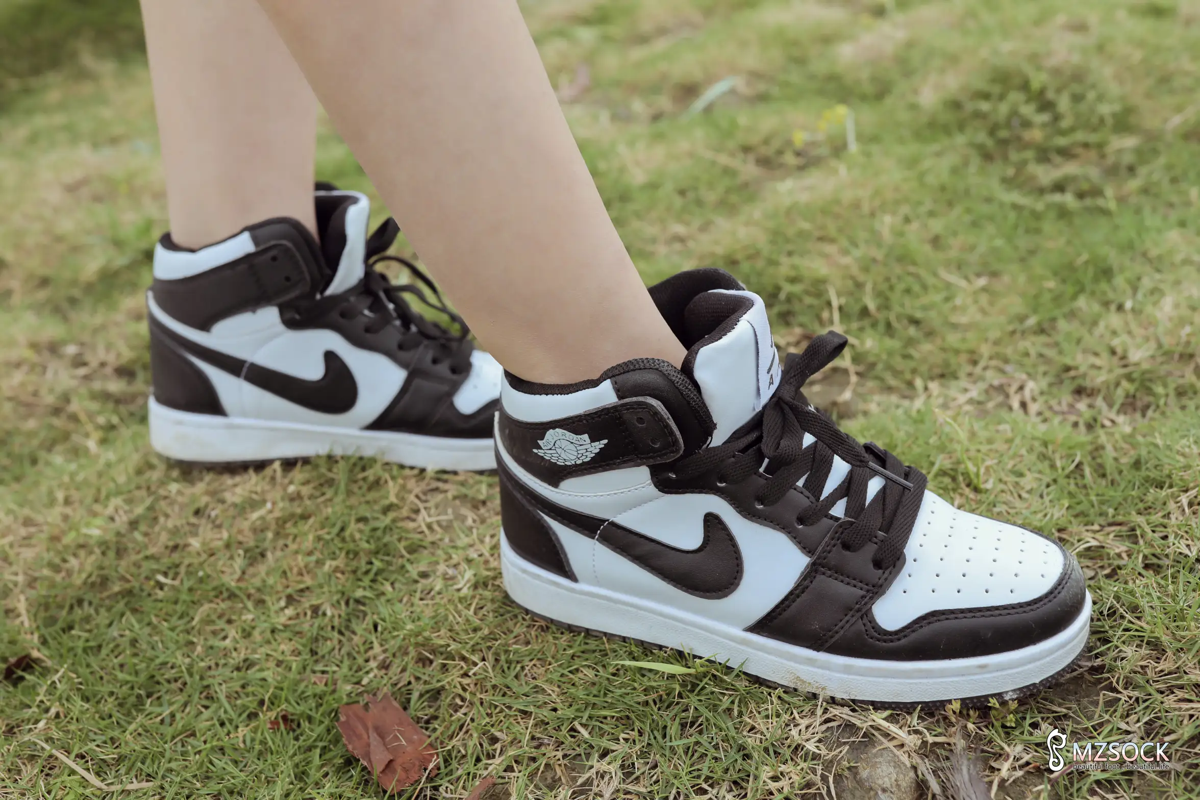 [Mzsock] Love beautiful feet NO.106 cocoa#[74P]-9