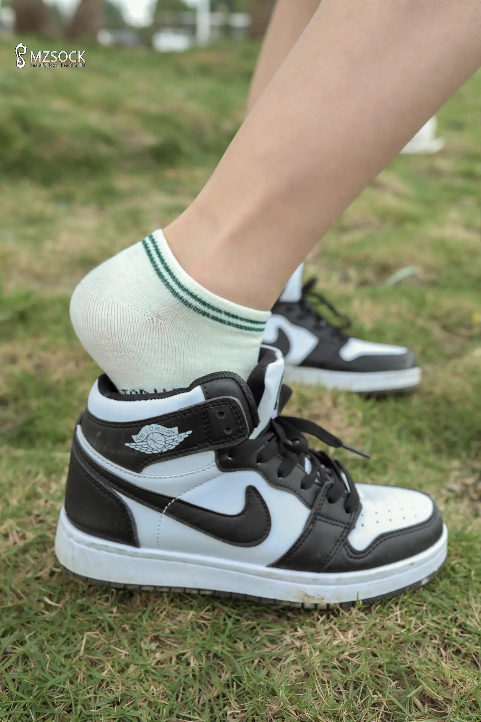 [Mzsock] Love beautiful feet NO.106 cocoa#[74P]-2
