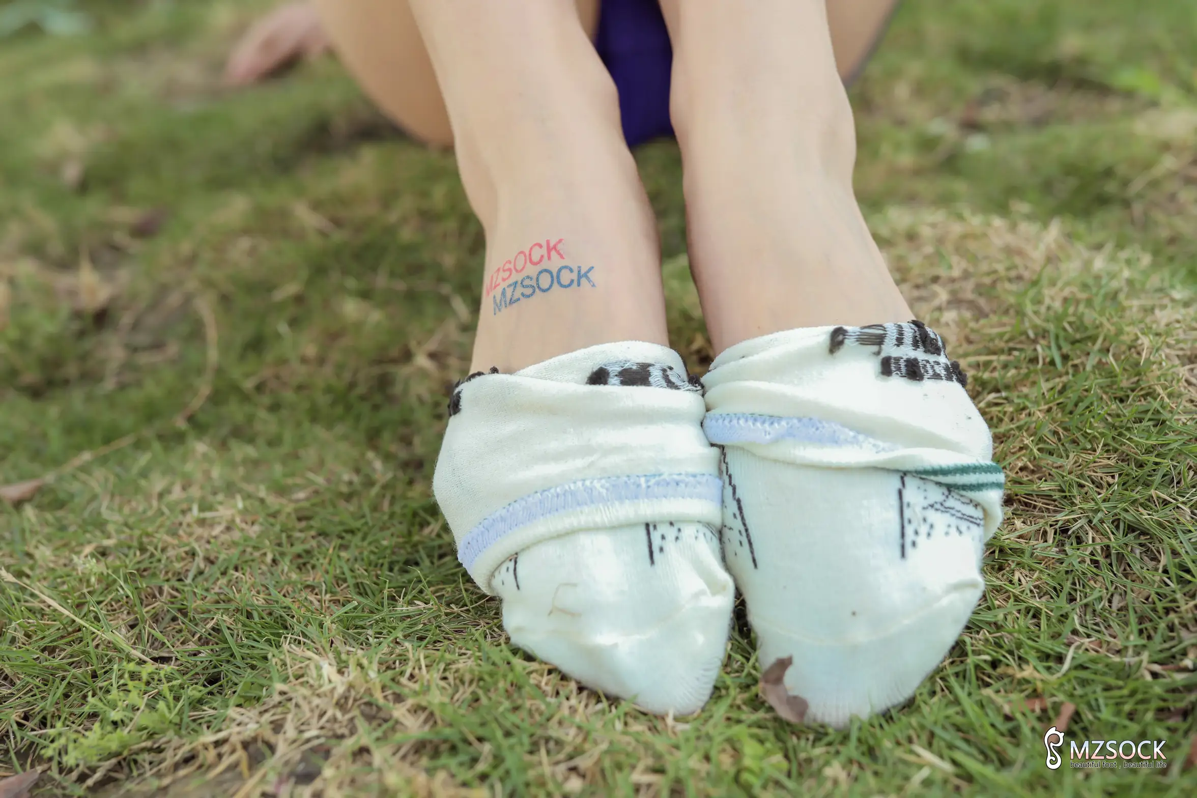 [Mzsock] Love beautiful feet NO.106 cocoa#[74P]-10