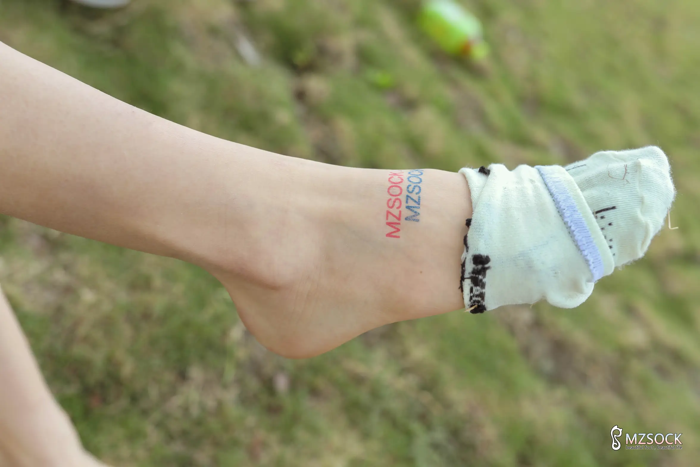 [Mzsock] Love beautiful feet NO.106 cocoa#[74P]-2
