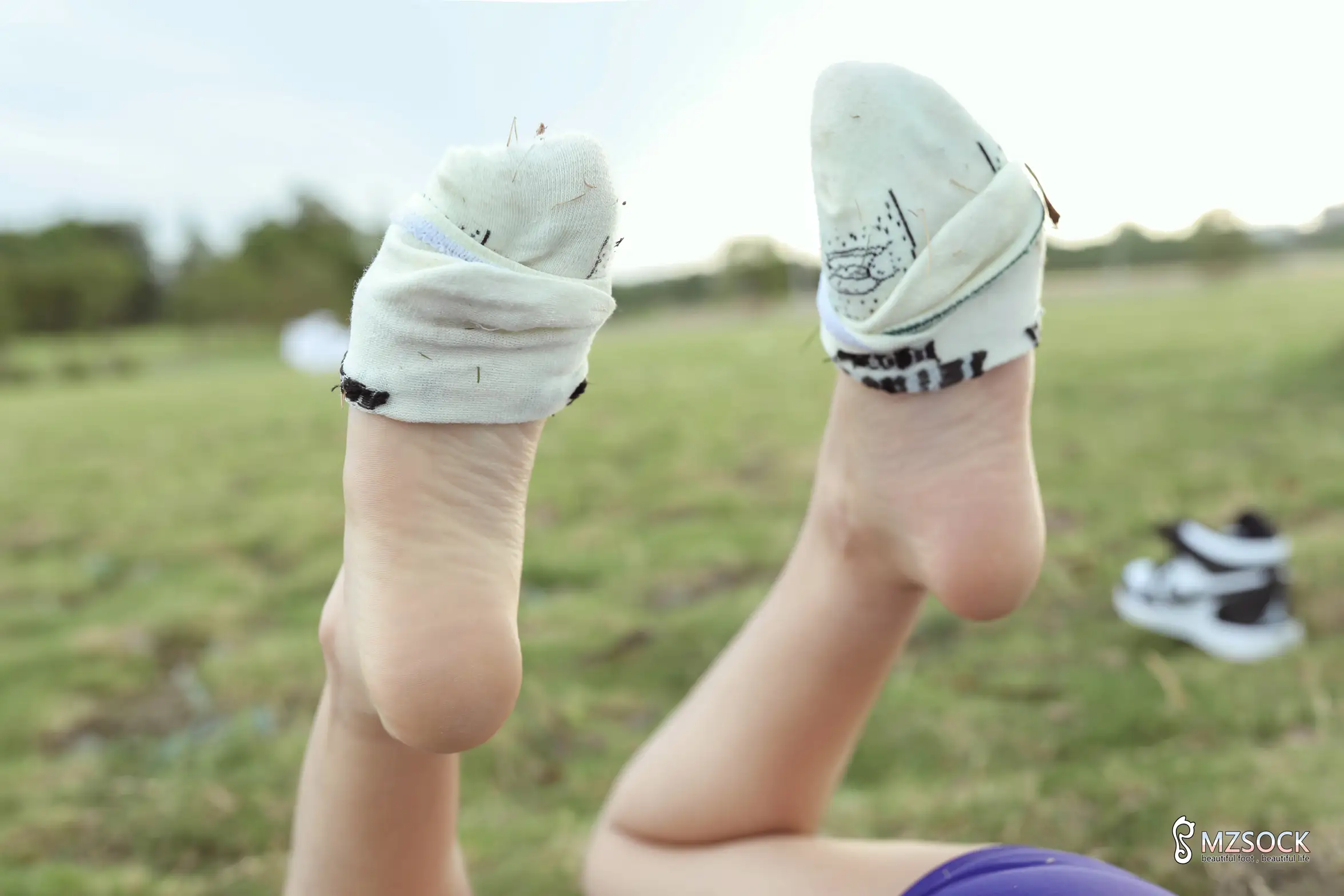[Mzsock] Love beautiful feet NO.106 cocoa#[74P]-8