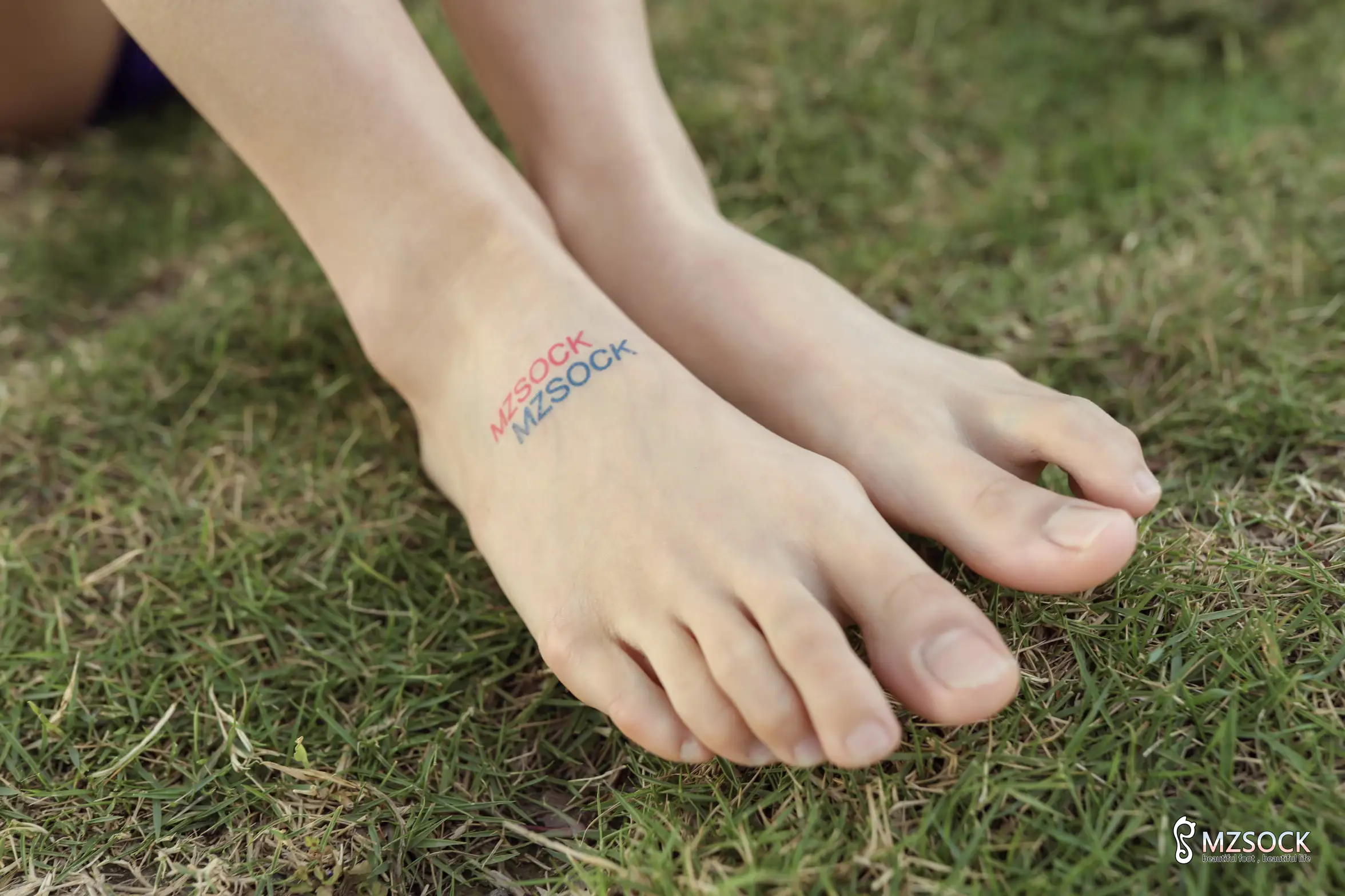 [Mzsock] Love beautiful feet NO.106 cocoa#[74P]-9