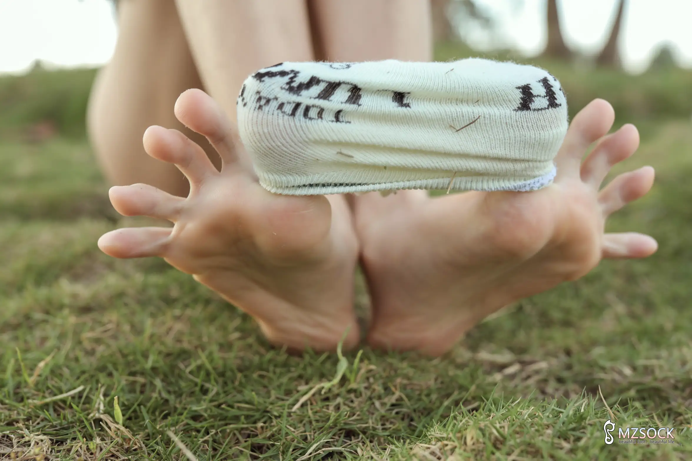[Mzsock] Love beautiful feet NO.106 cocoa#[74P]-10