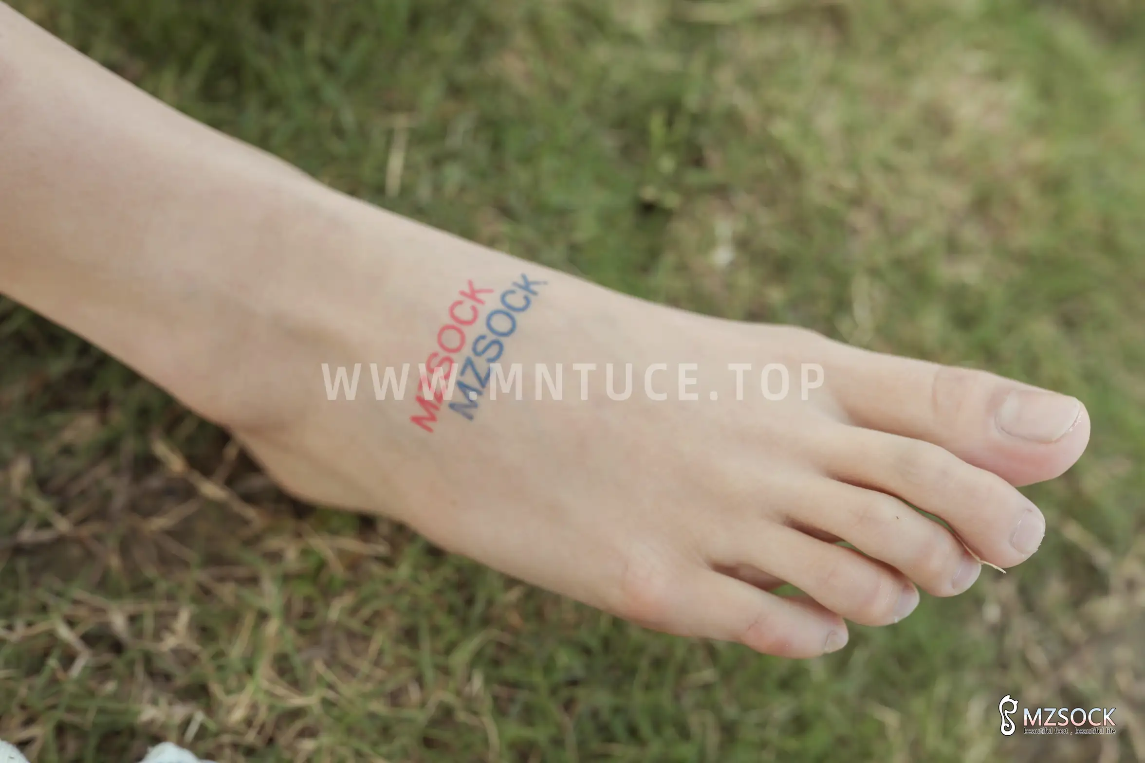 [Mzsock] Love beautiful feet NO.106 cocoa#[74P]-4