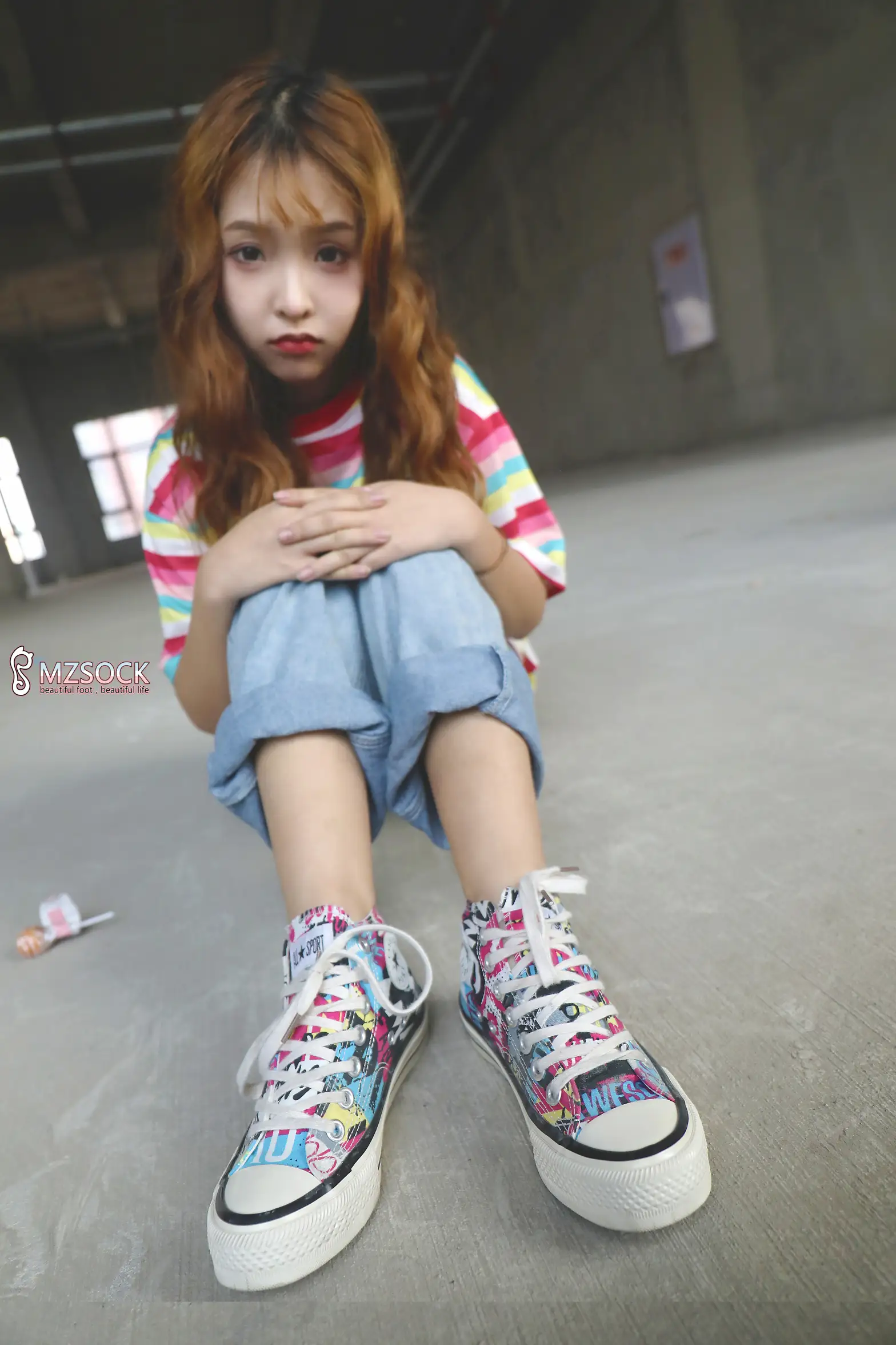 [Mzsock] Love beautiful feet NO.206 ella#[74P]-5