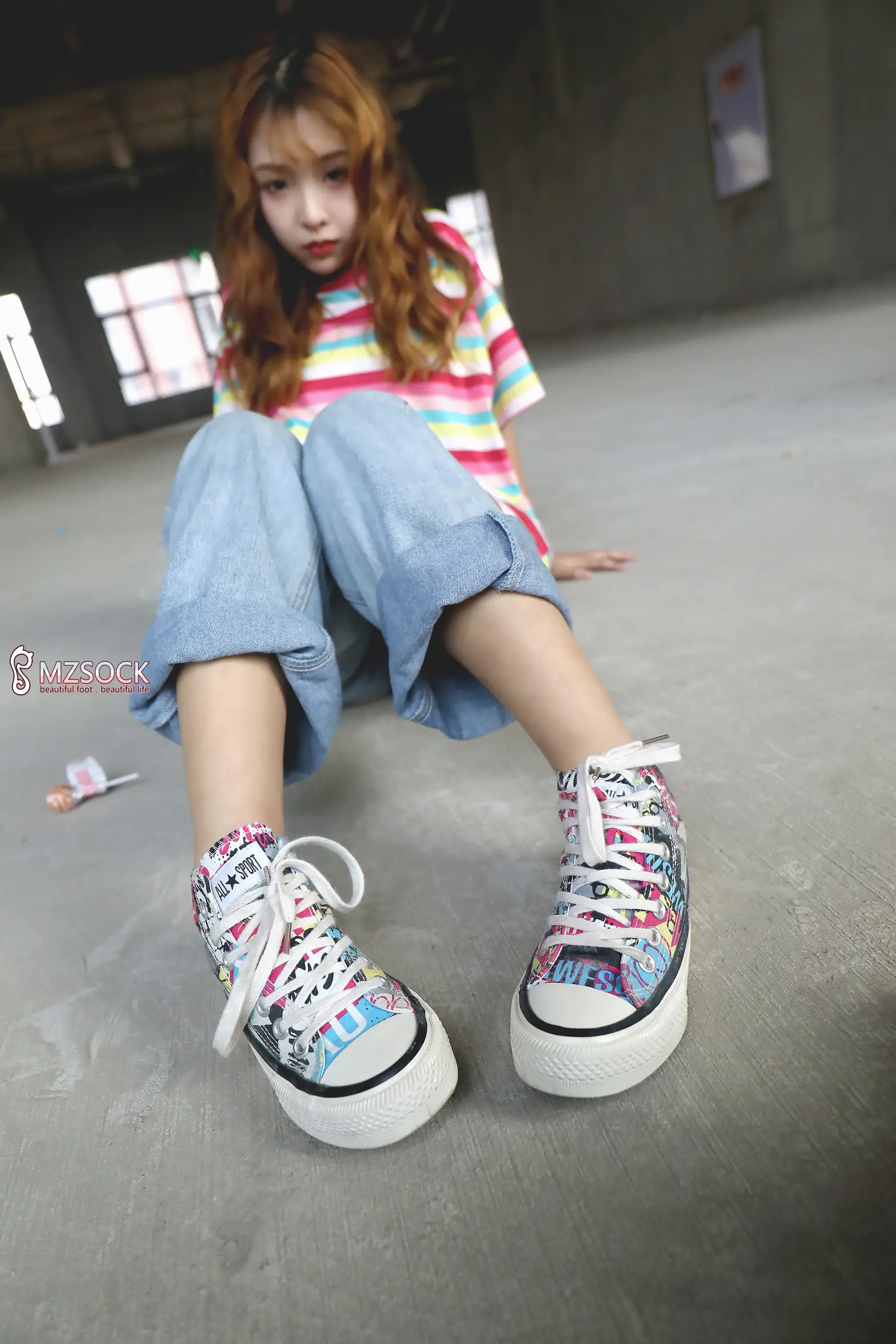 [Mzsock] Love beautiful feet NO.206 ella#[74P]-6