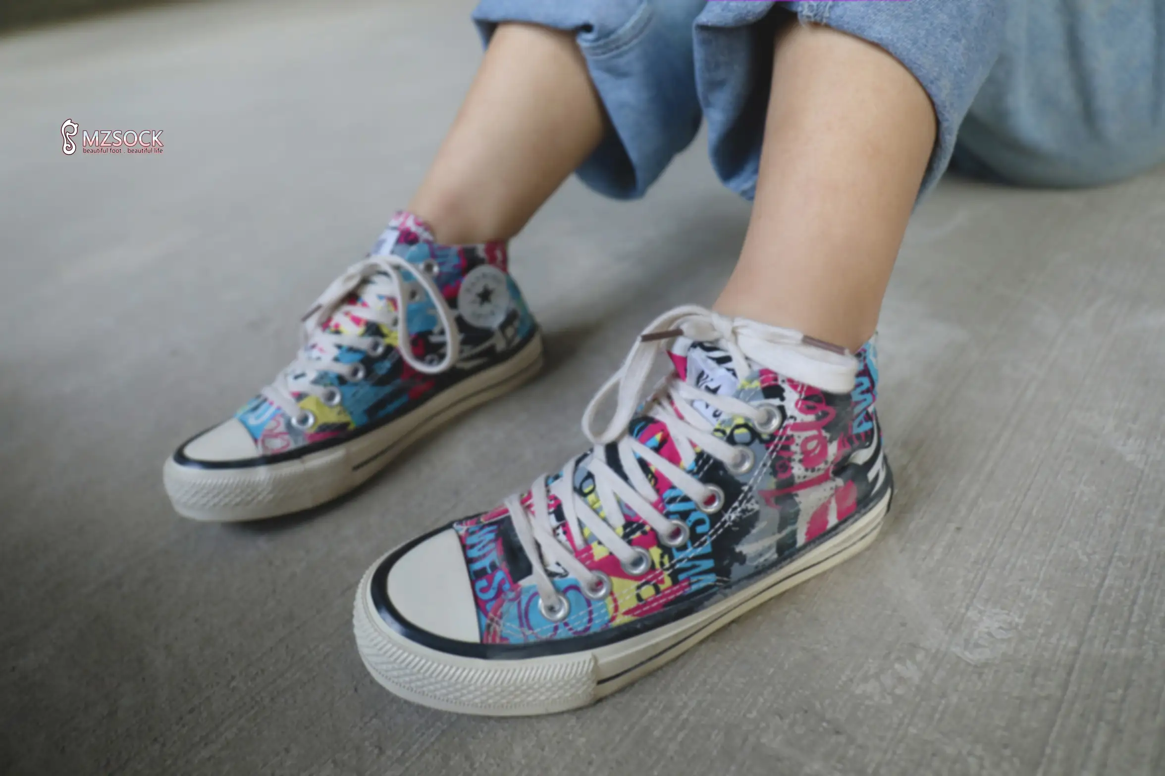 [Mzsock] Love beautiful feet NO.206 ella#[74P]-8