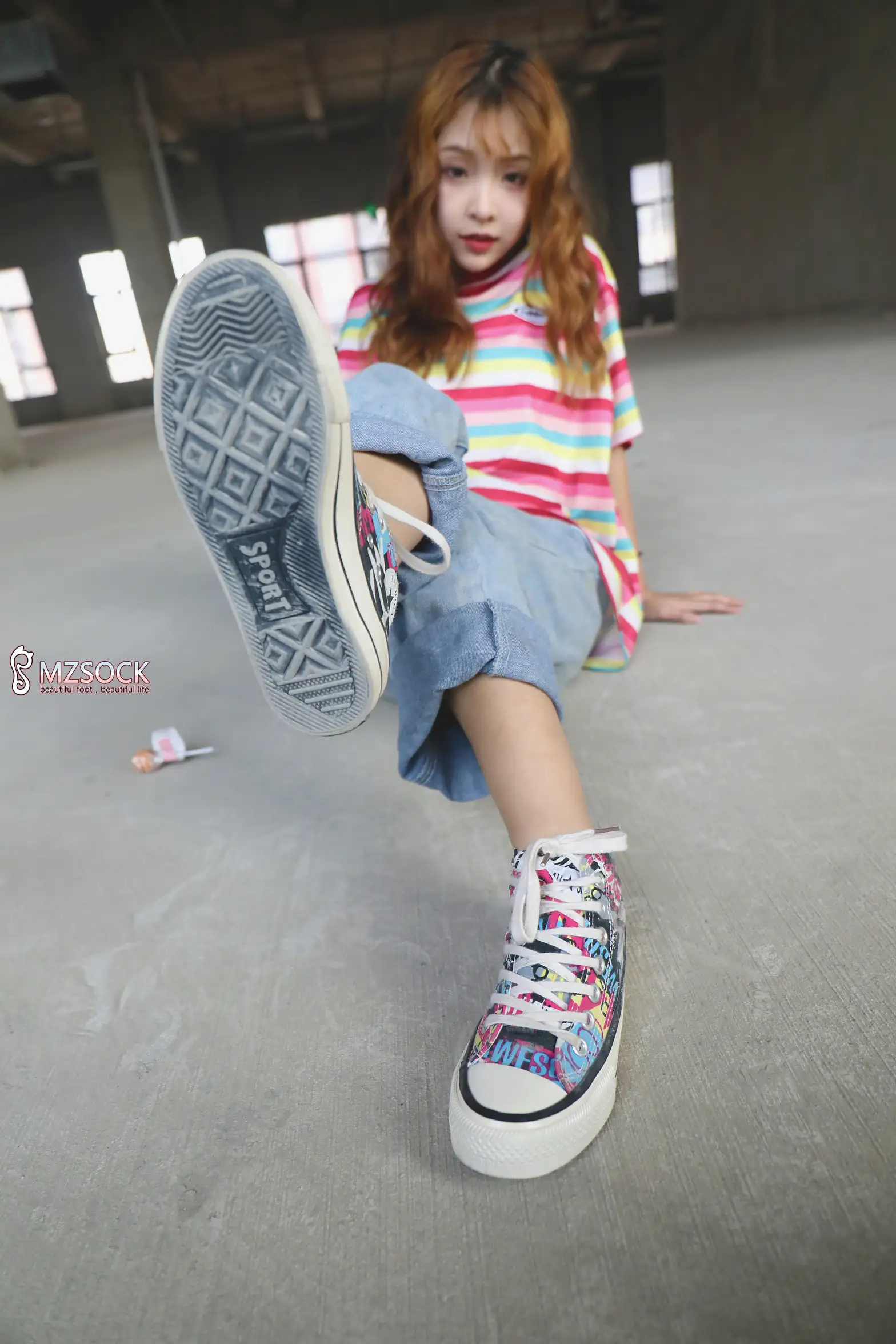 [Mzsock] Love beautiful feet NO.206 ella#[74P]-9