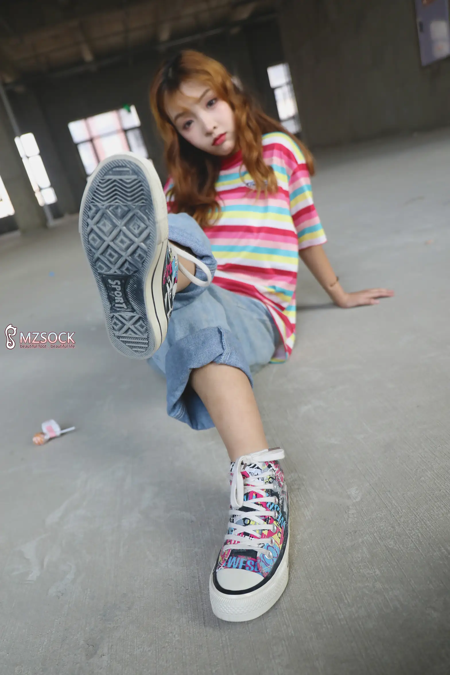 [Mzsock] Love beautiful feet NO.206 ella#[74P]-10