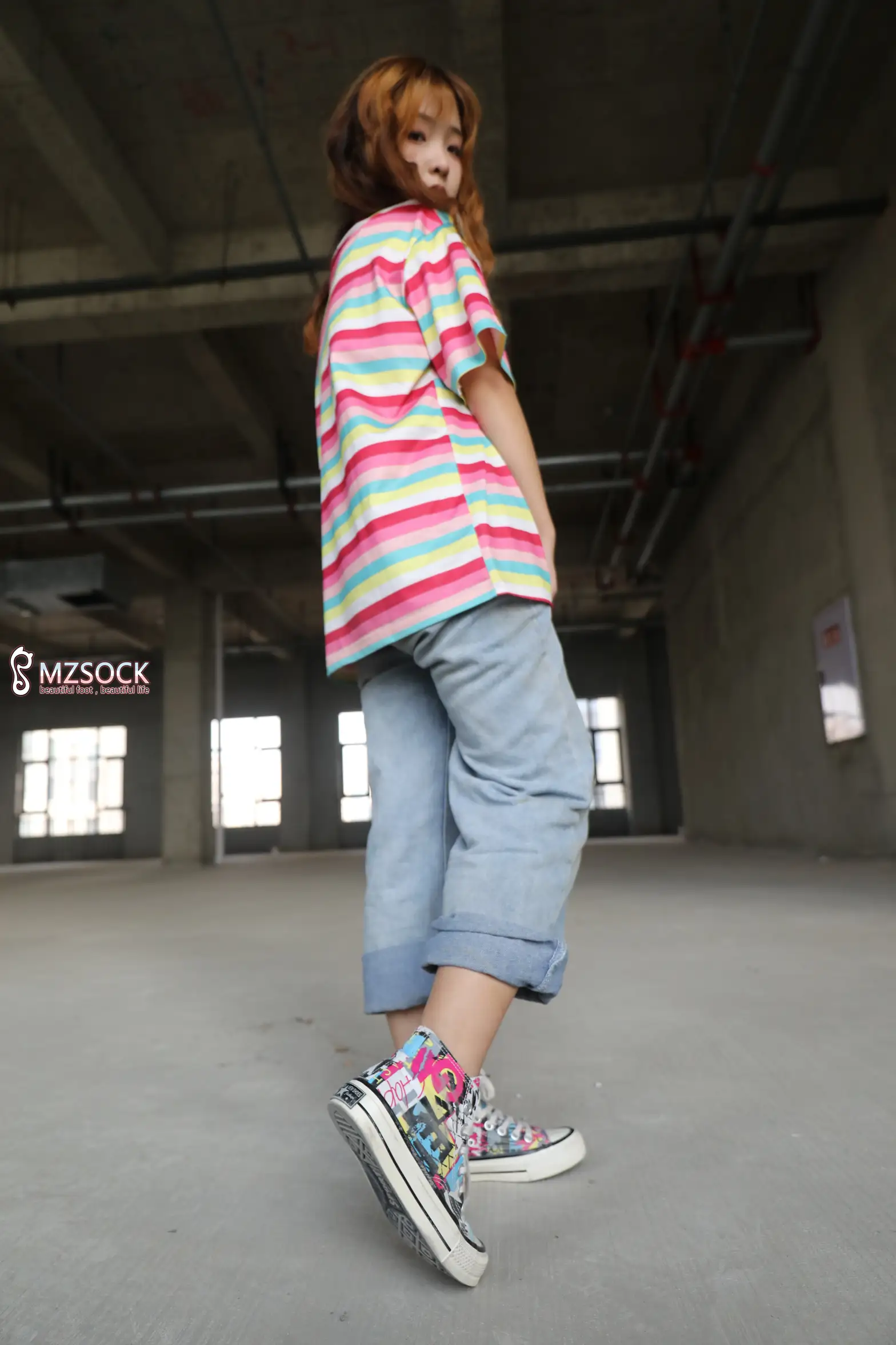 [Mzsock] Love beautiful feet NO.206 ella#[74P]-7