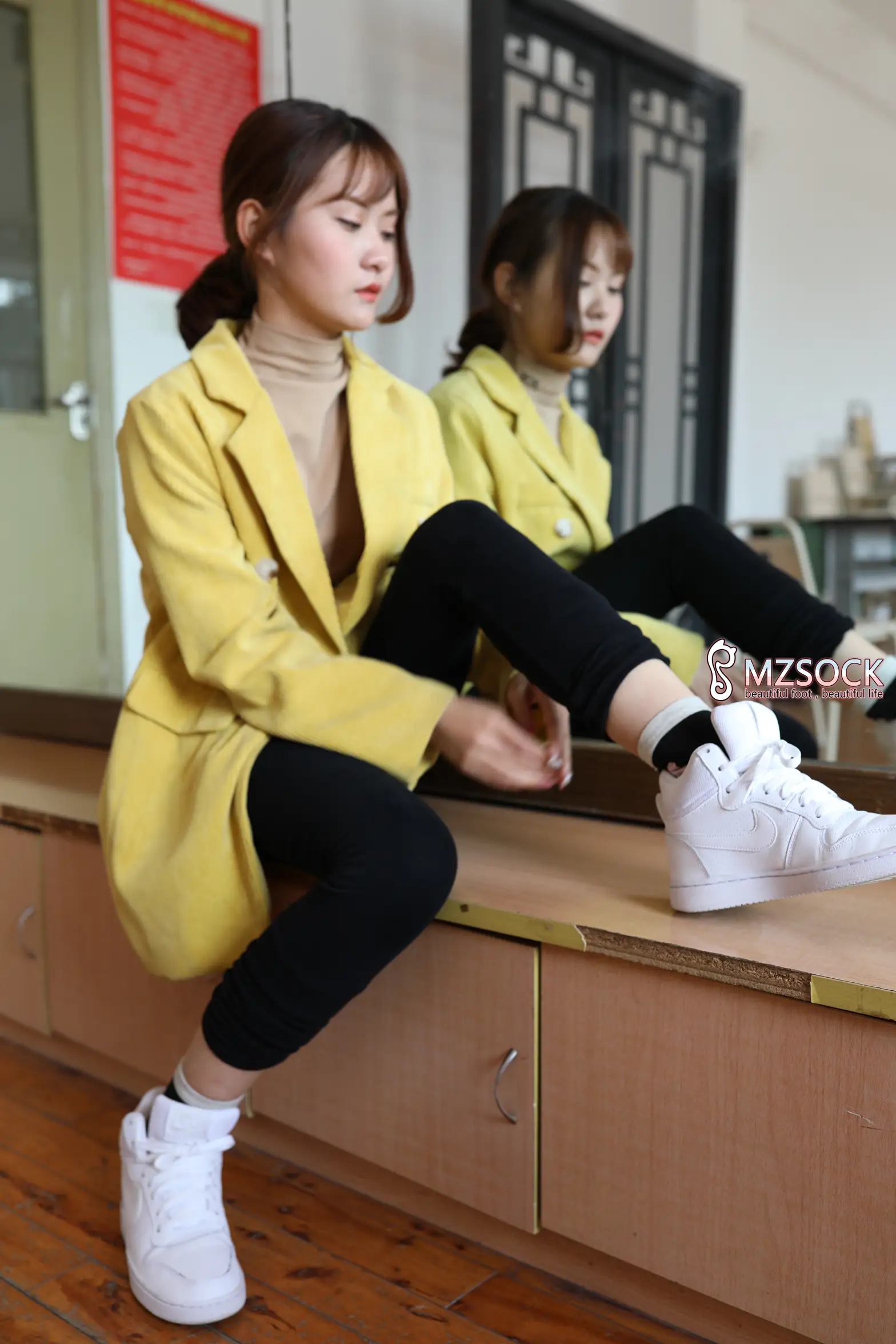 [Mzsock] Love beautiful feet NO.002 good sister#[74P]-8