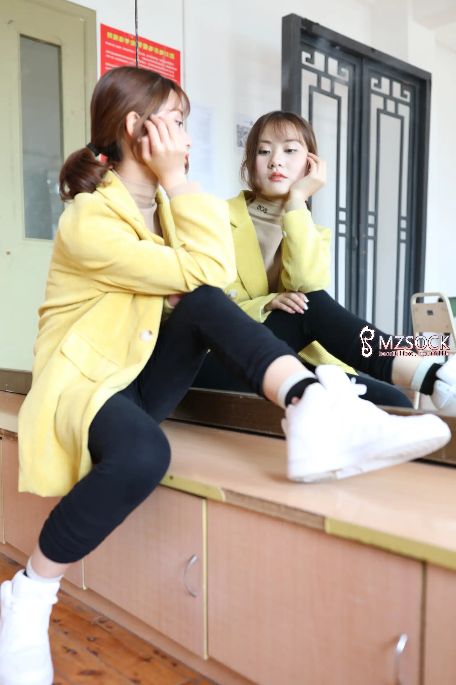 [Mzsock] Love beautiful feet NO.002 good sister#[74P]-1