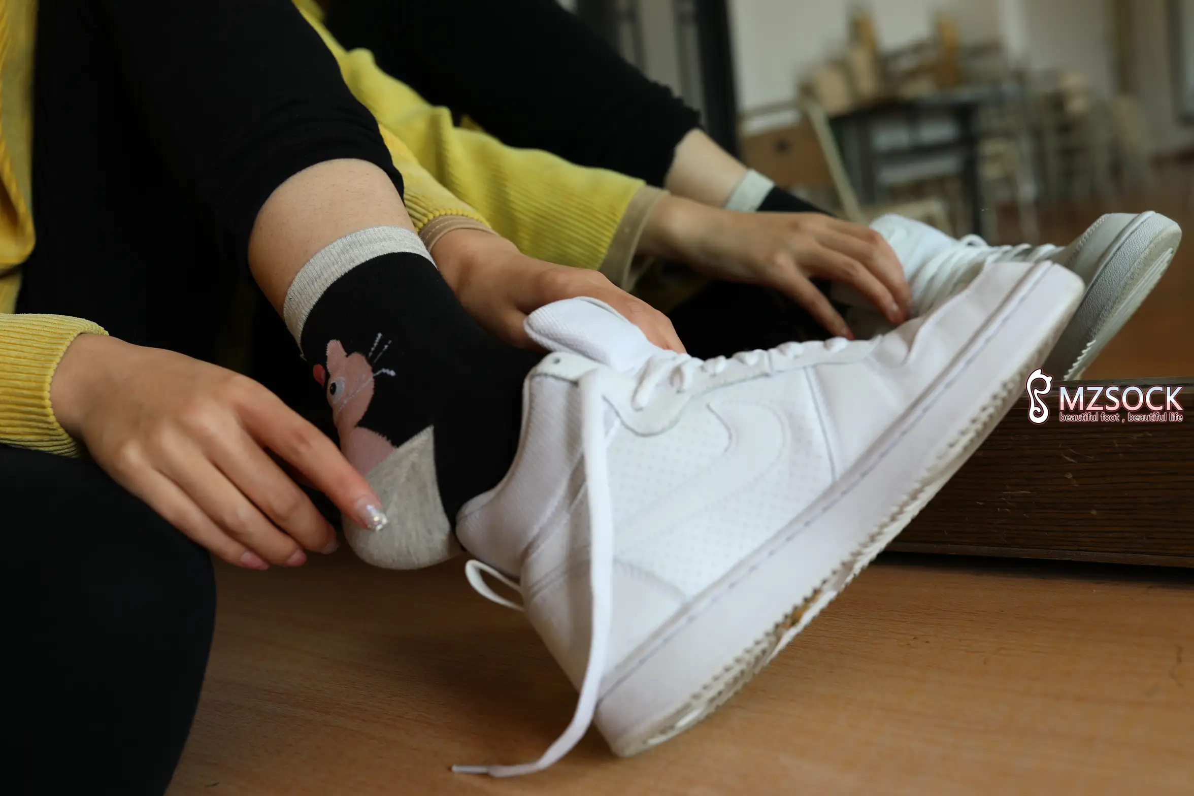 [Mzsock] Love beautiful feet NO.002 good sister#[74P]-9