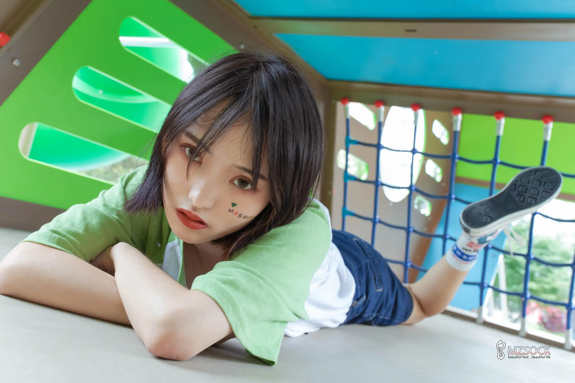[Mzsock] Love beautiful feet NO.195 Sissi#[74P]-1
