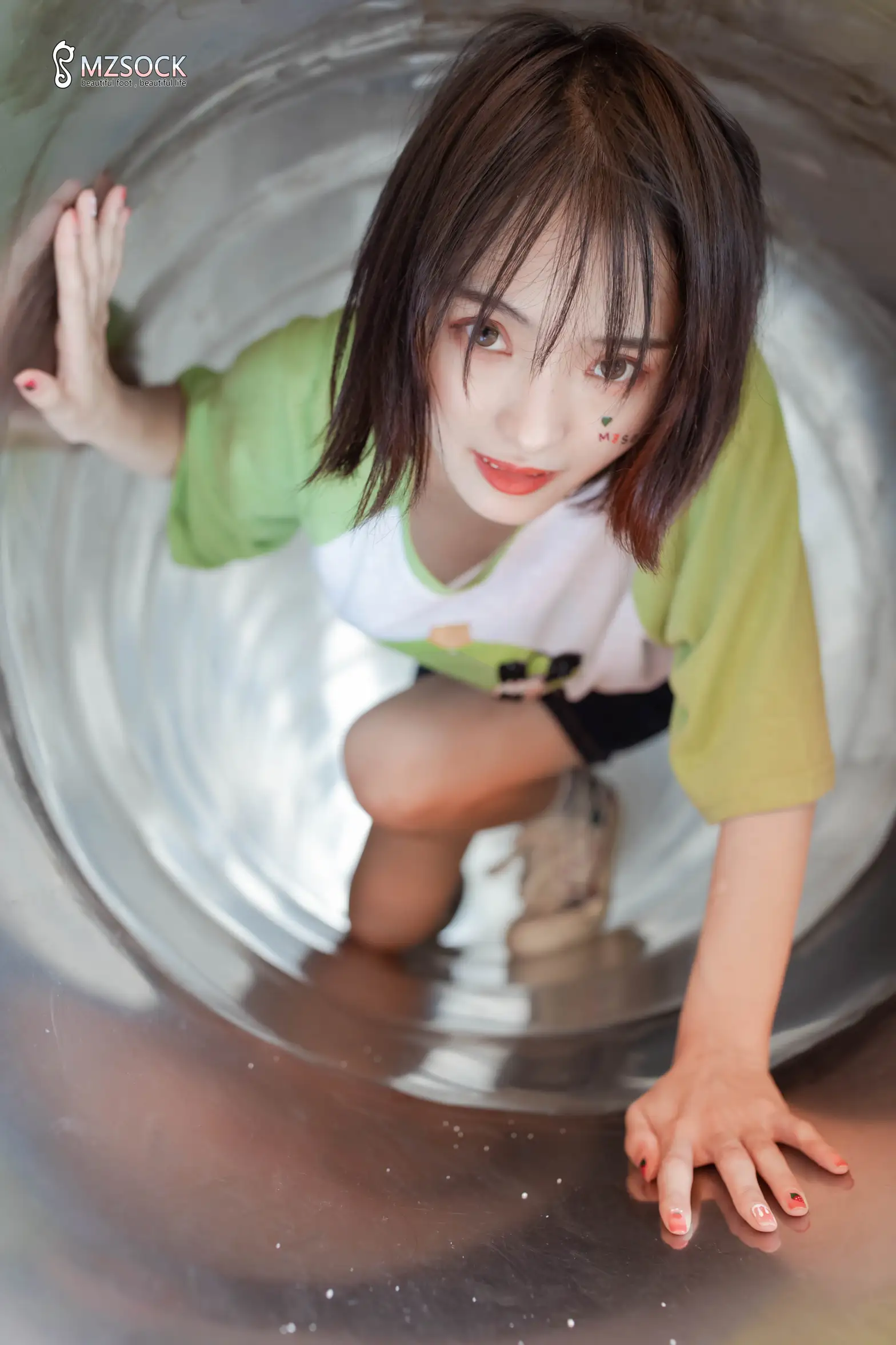 [Mzsock] Love beautiful feet NO.195 Sissi#[74P]-10