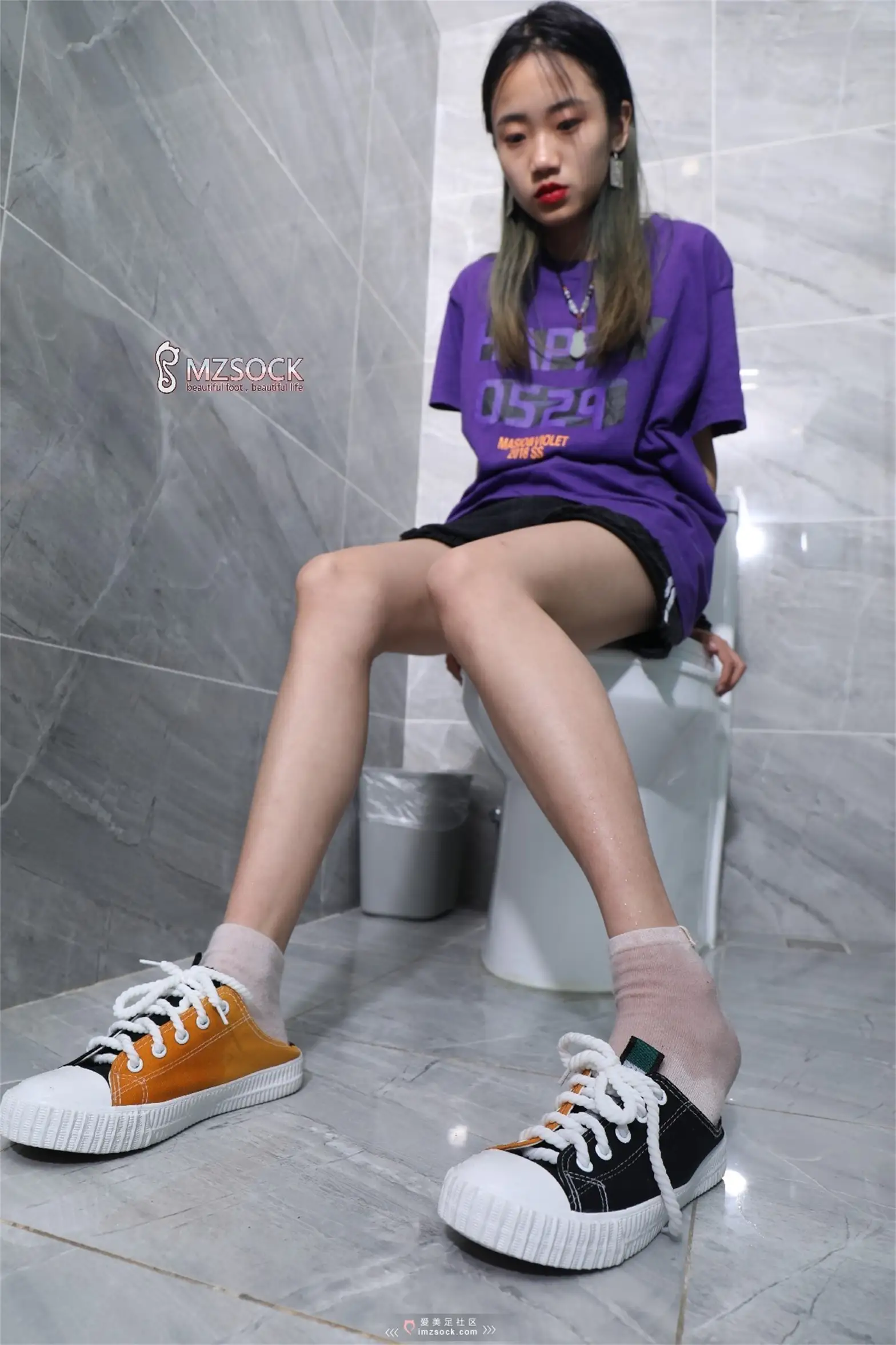 [Mzsock] Love beautiful feet NO.031 insect#[74P]-5