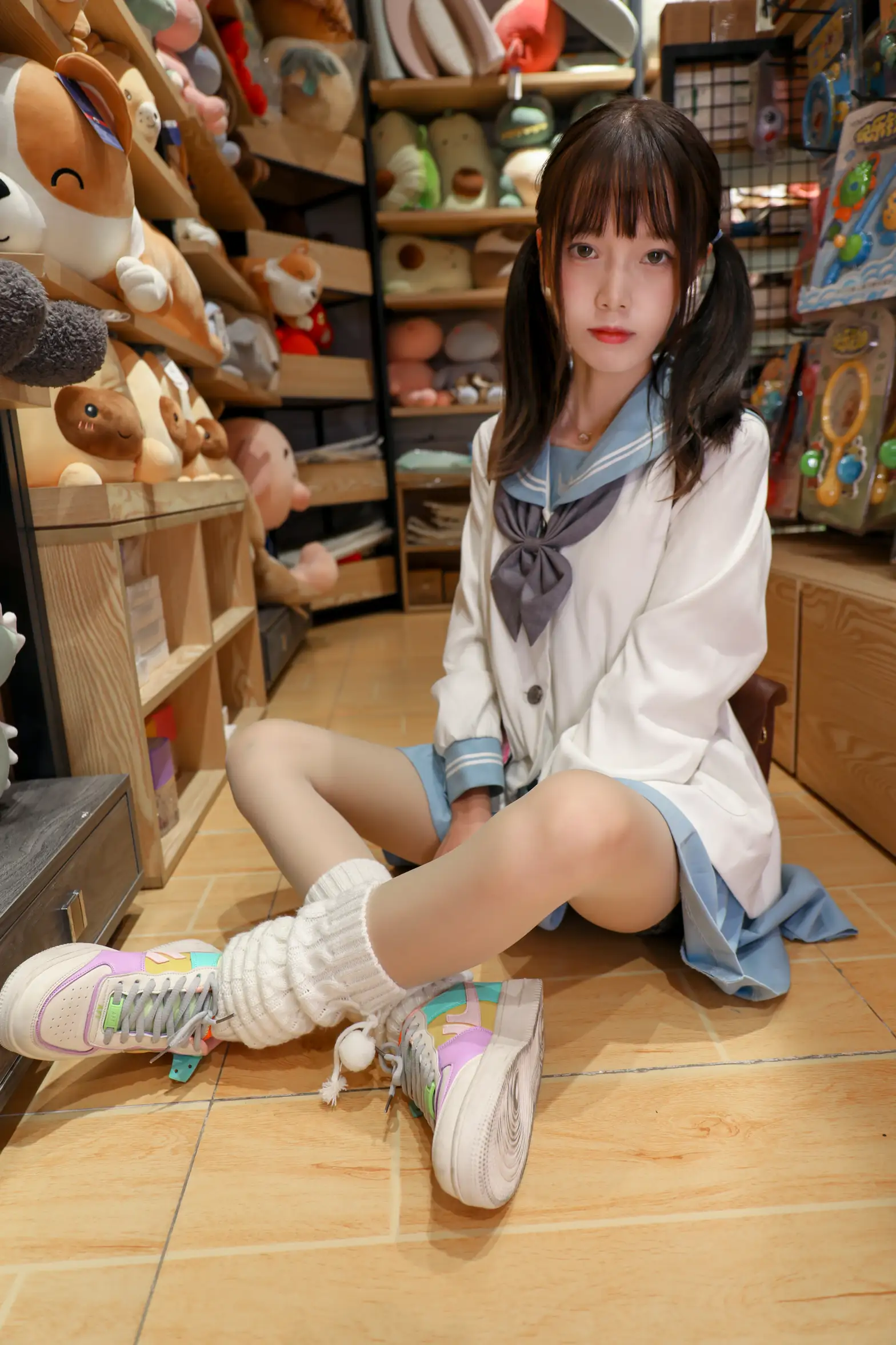[Mzsock] Love beautiful feet NO.129 Mulberry#[74P]-2
