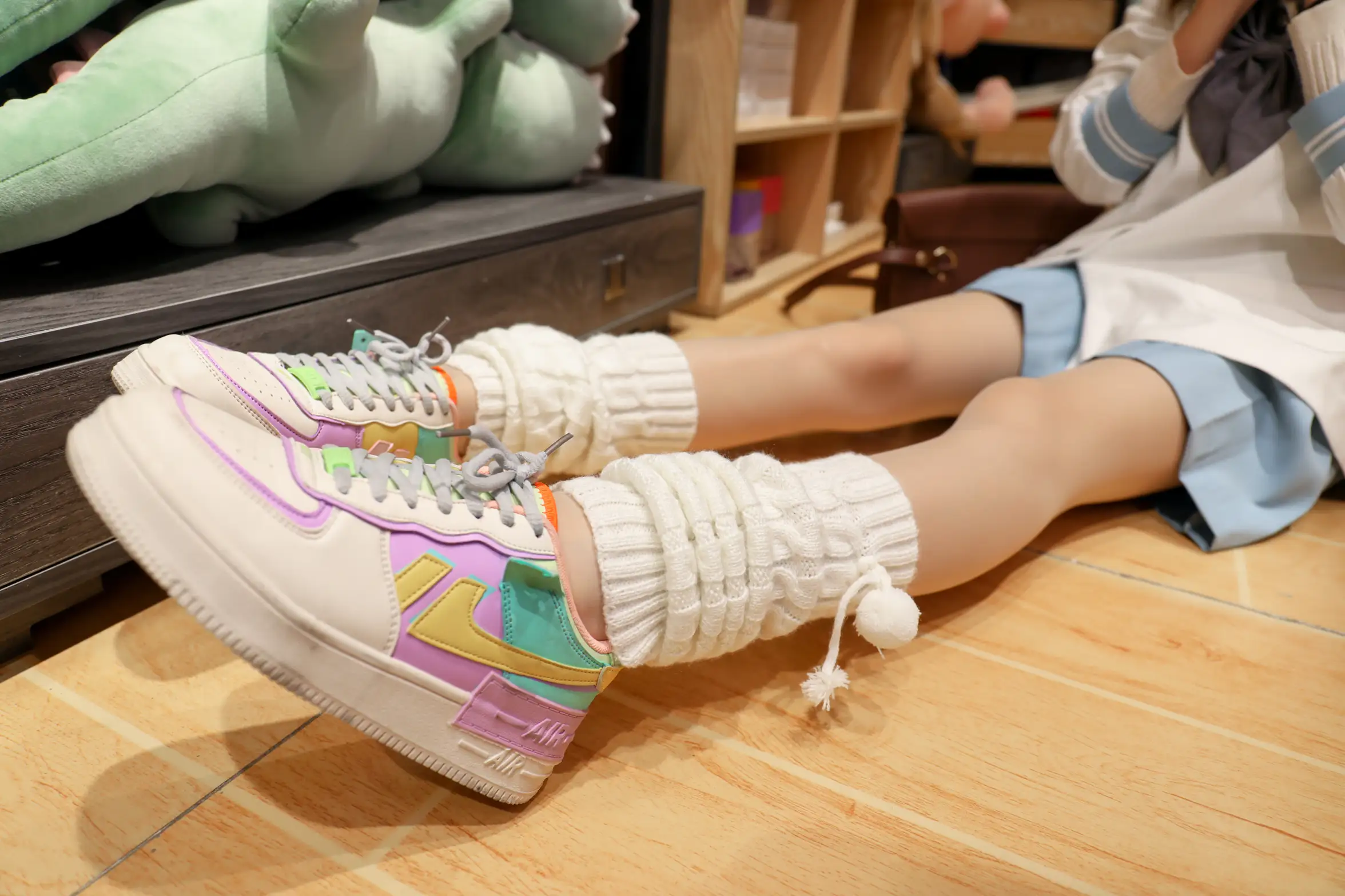 [Mzsock] Love beautiful feet NO.129 Mulberry#[74P]-6