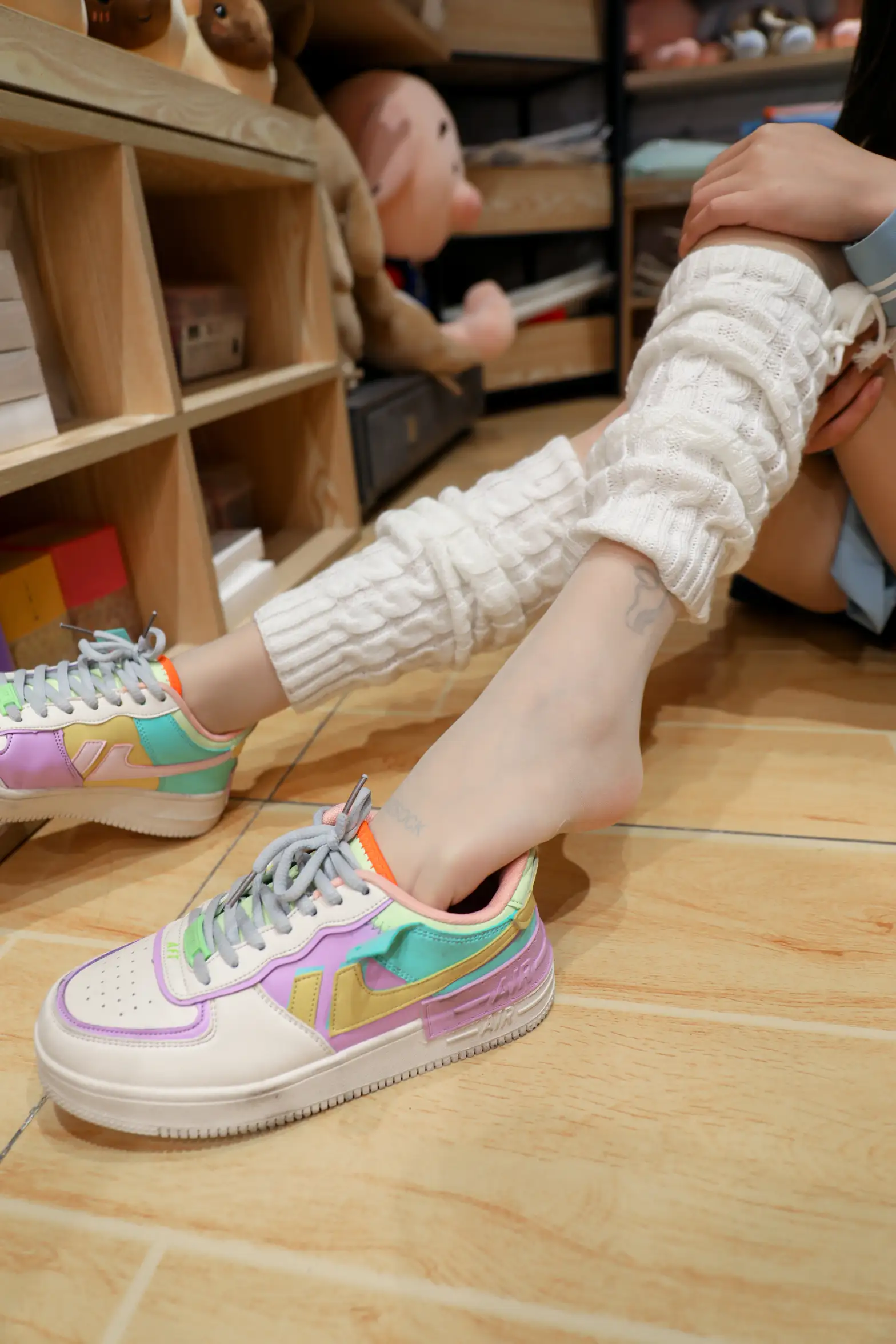 [Mzsock] Love beautiful feet NO.129 Mulberry#[74P]-4