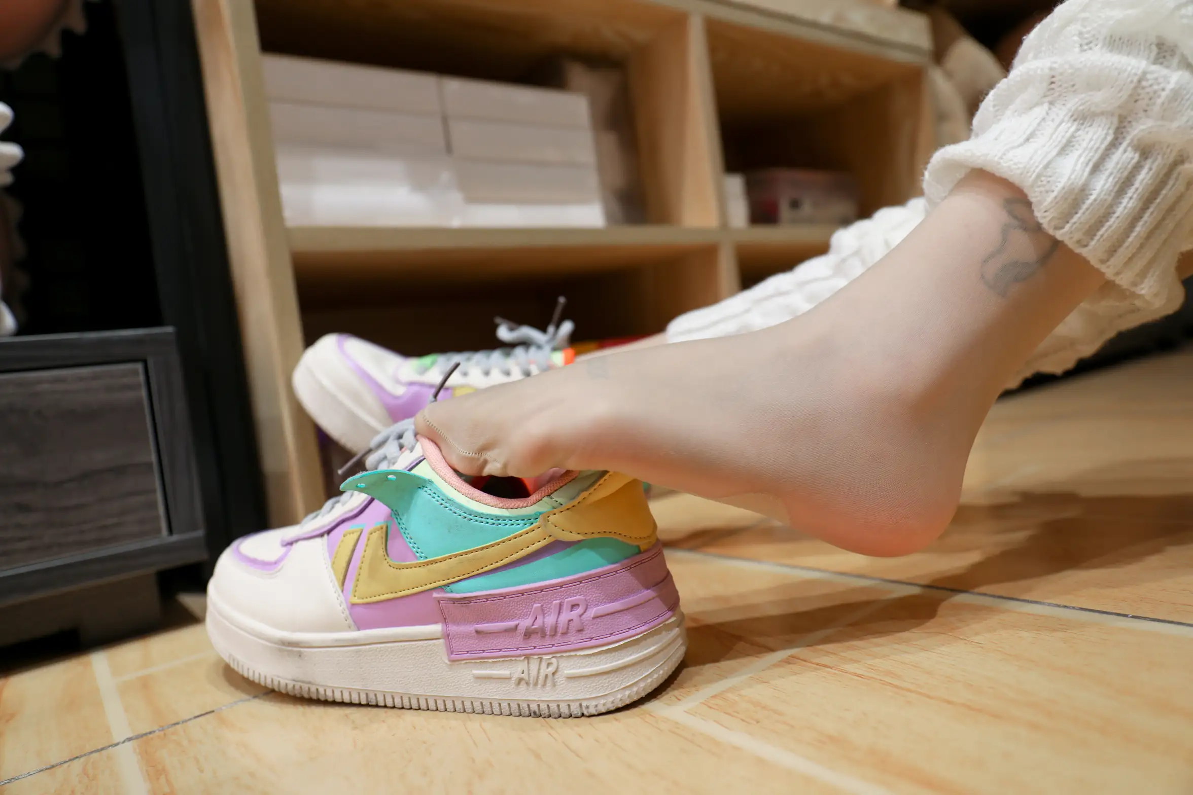 [Mzsock] Love beautiful feet NO.129 Mulberry#[74P]-7