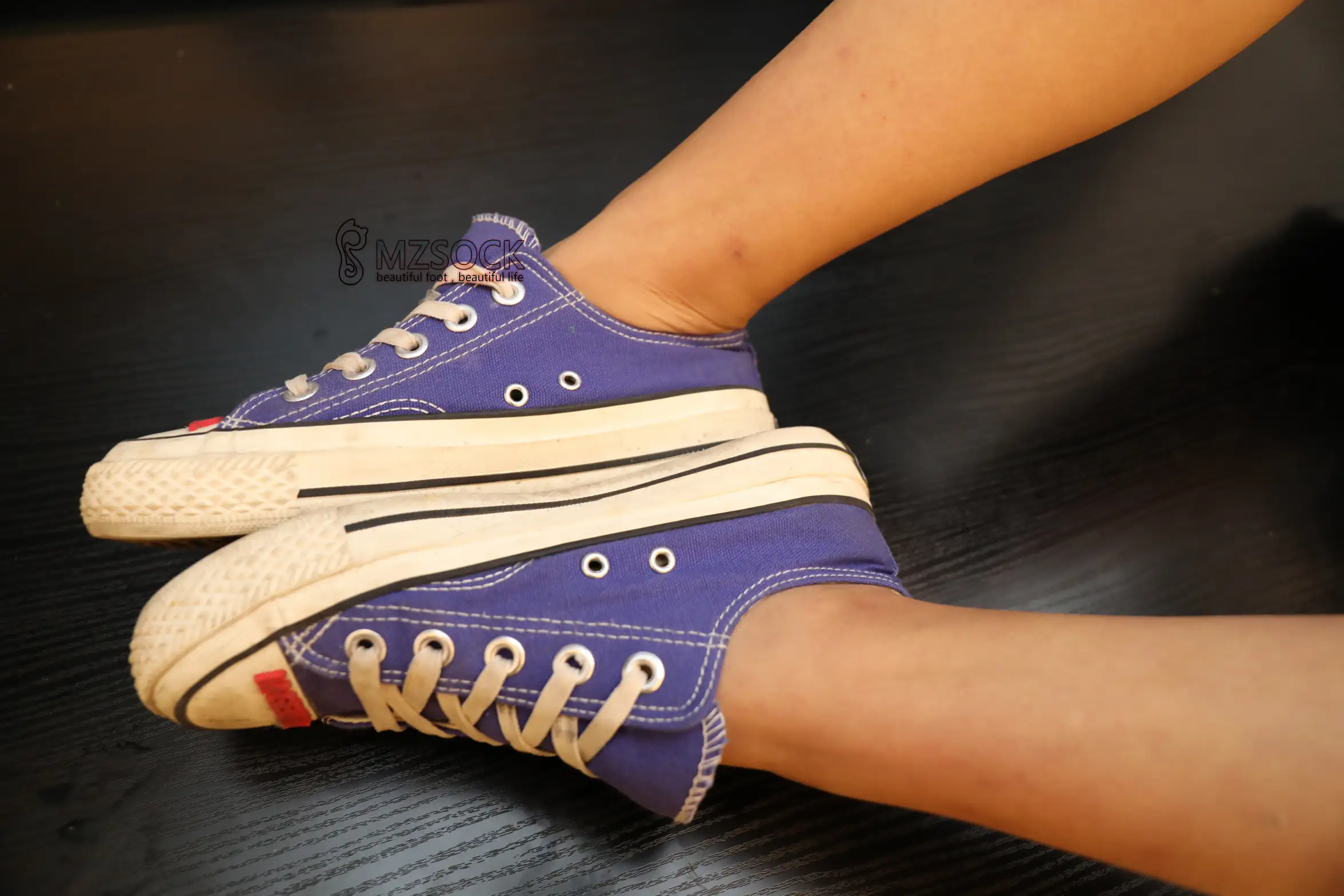 [Mzsock] Love beautiful feet NO.005 Fan Fan#[74P]-9