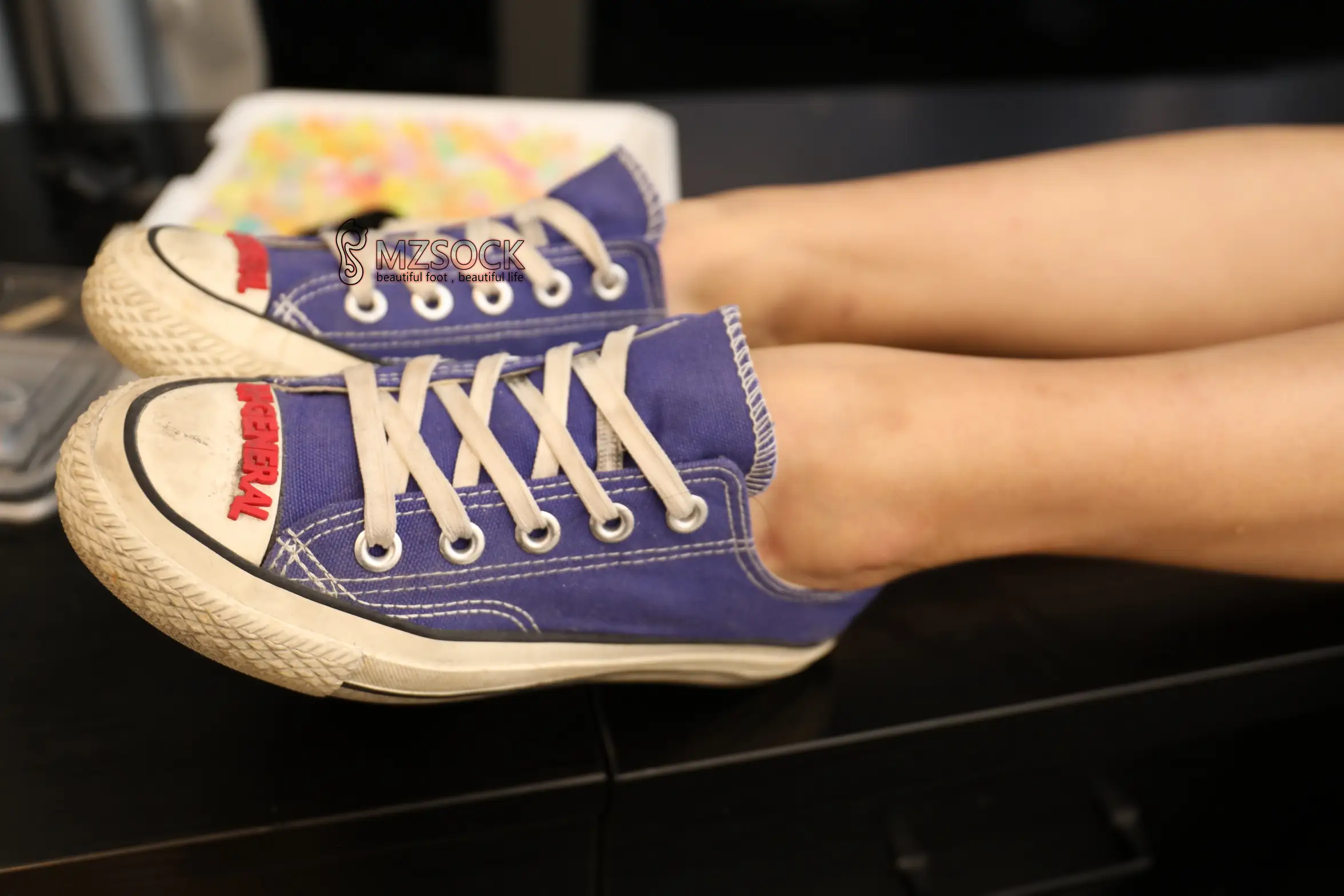 [Mzsock] Love beautiful feet NO.005 Fan Fan#[74P]-4