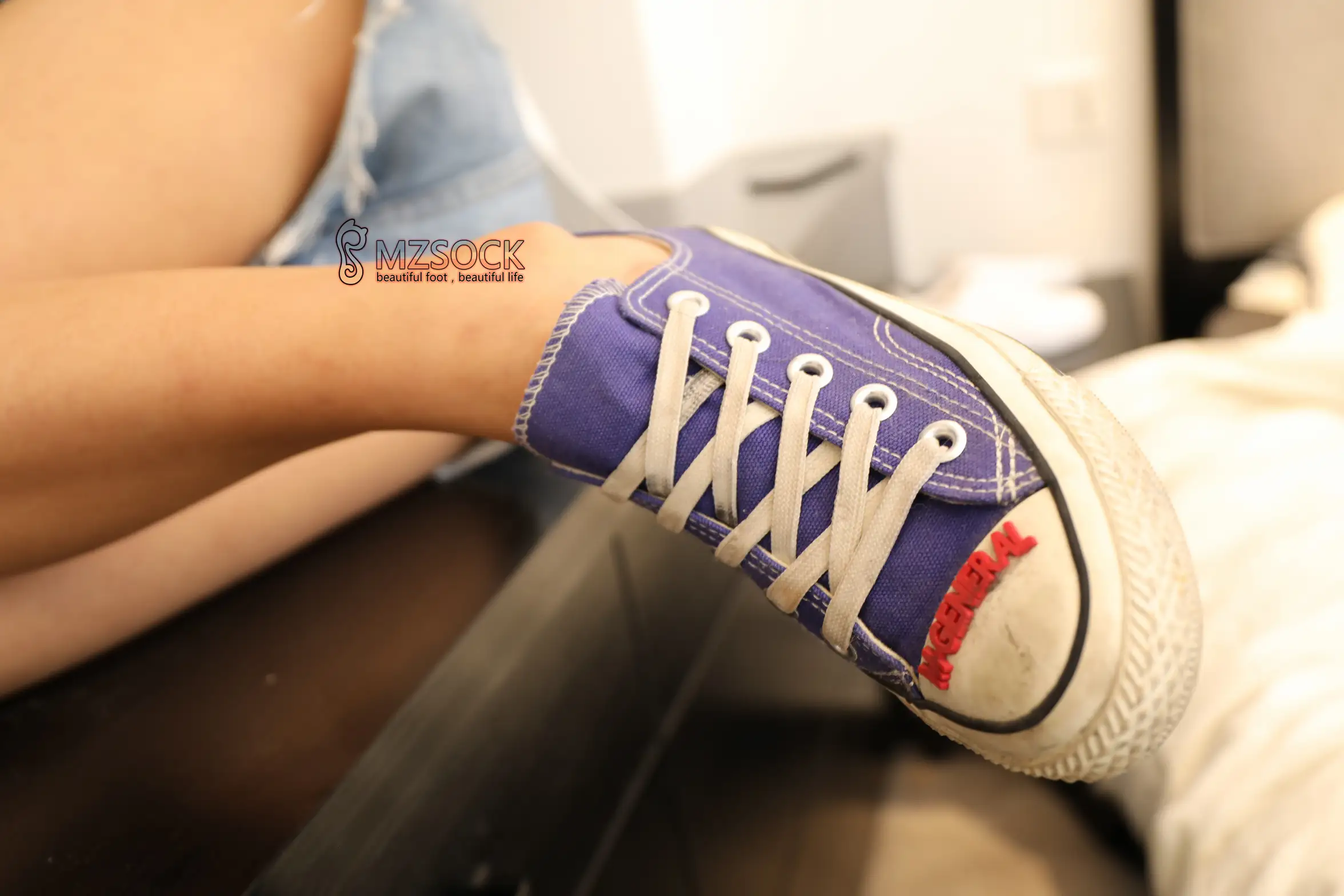 [Mzsock] Love beautiful feet NO.005 Fan Fan#[74P]-6
