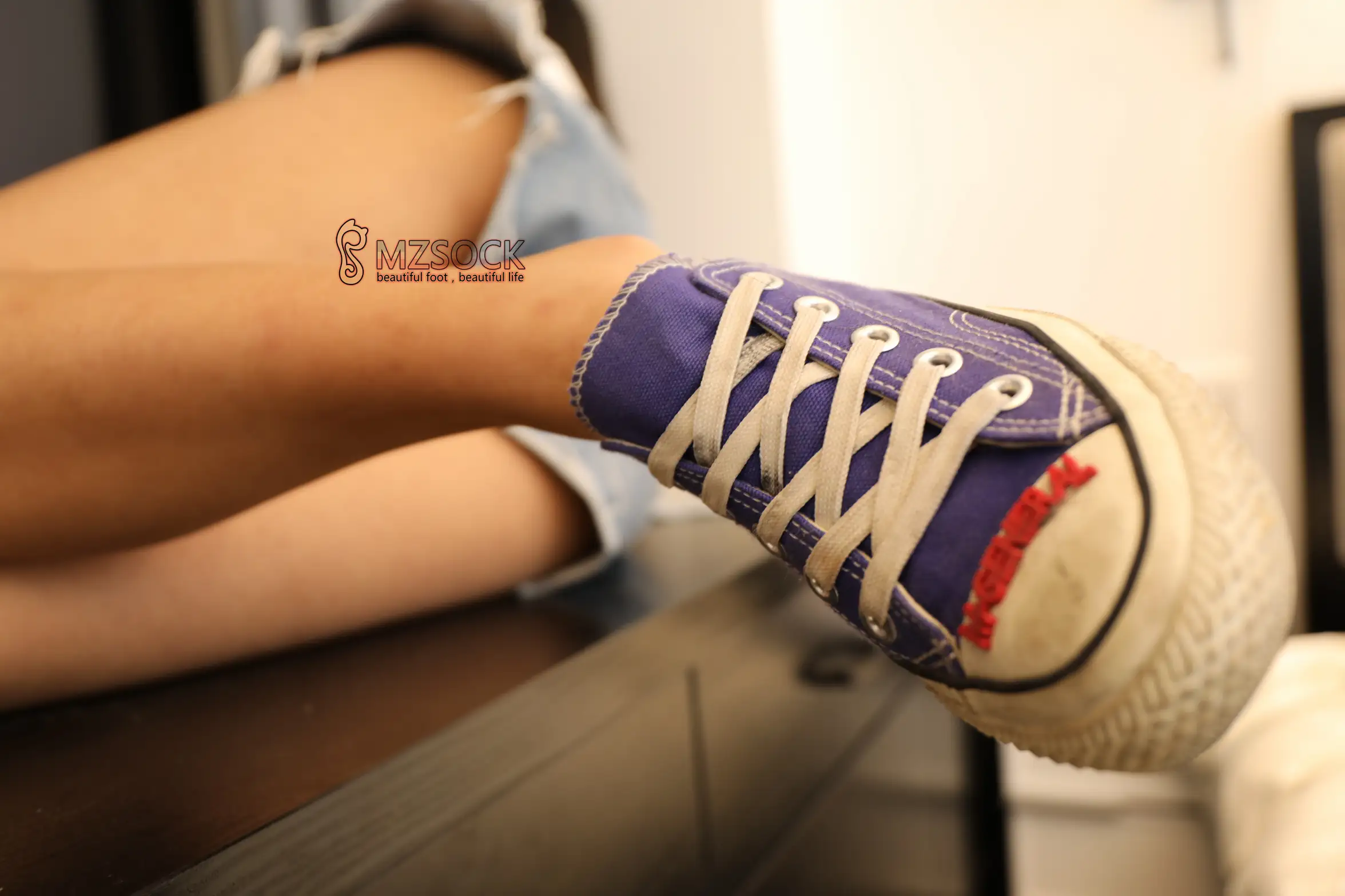 [Mzsock] Love beautiful feet NO.005 Fan Fan#[74P]-7