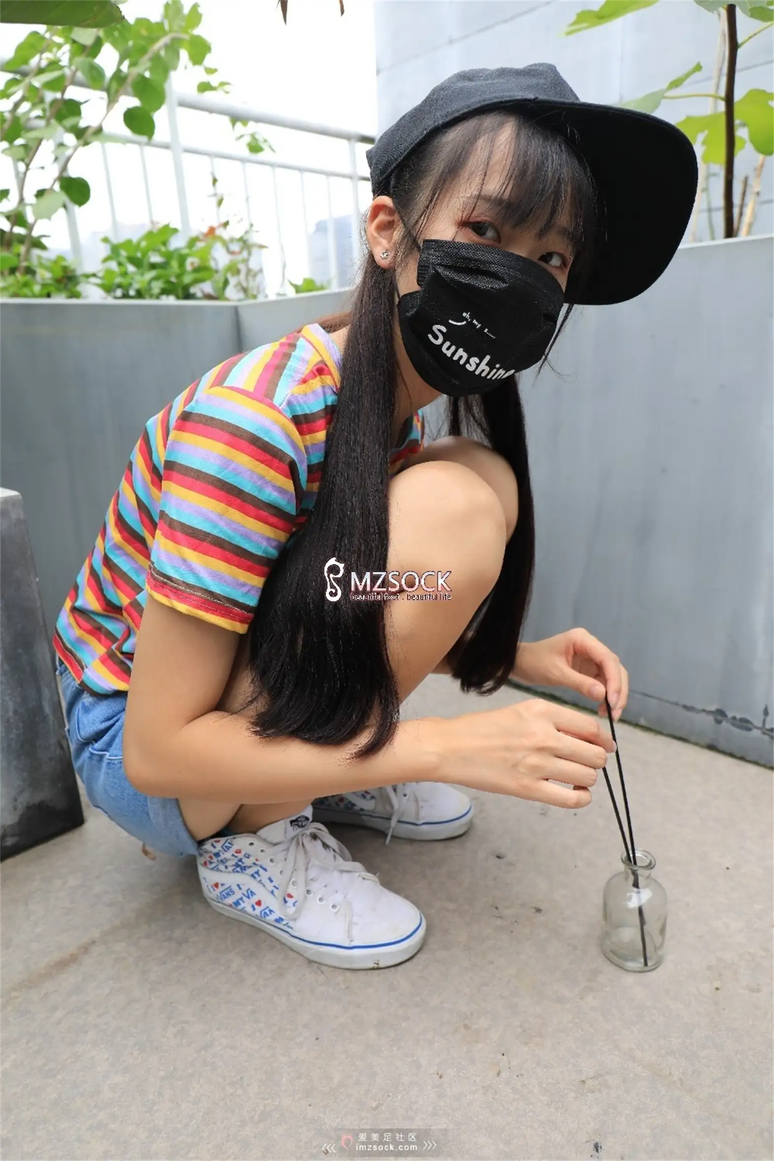 [Mzsock] Love beautiful feet NO.058 long legs ding ding#[74P]-9