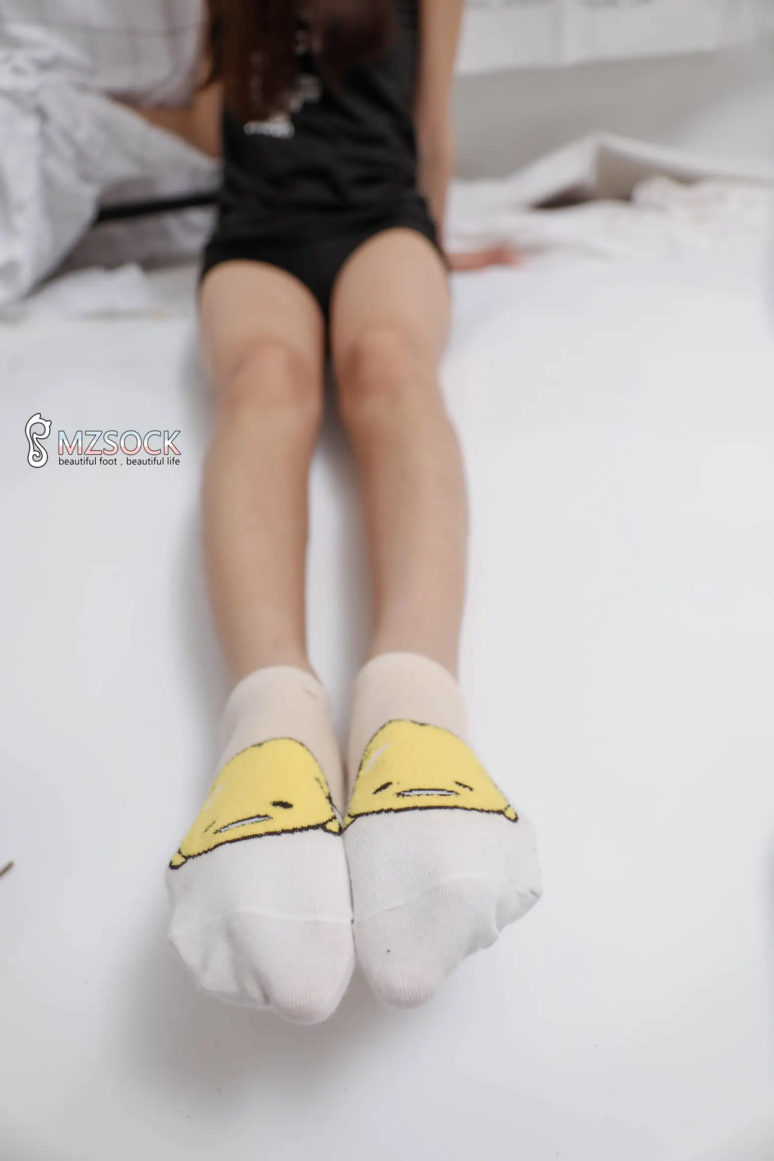 [Mzsock] Love beautiful feet NO.158 cocoa#[74P]-6