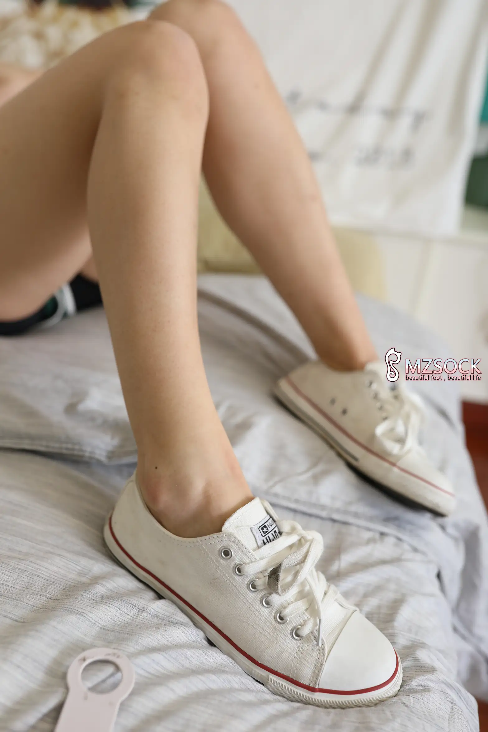 [Mzsock] Love beautiful feet NO.009 Bai Xi#[74P]-1
