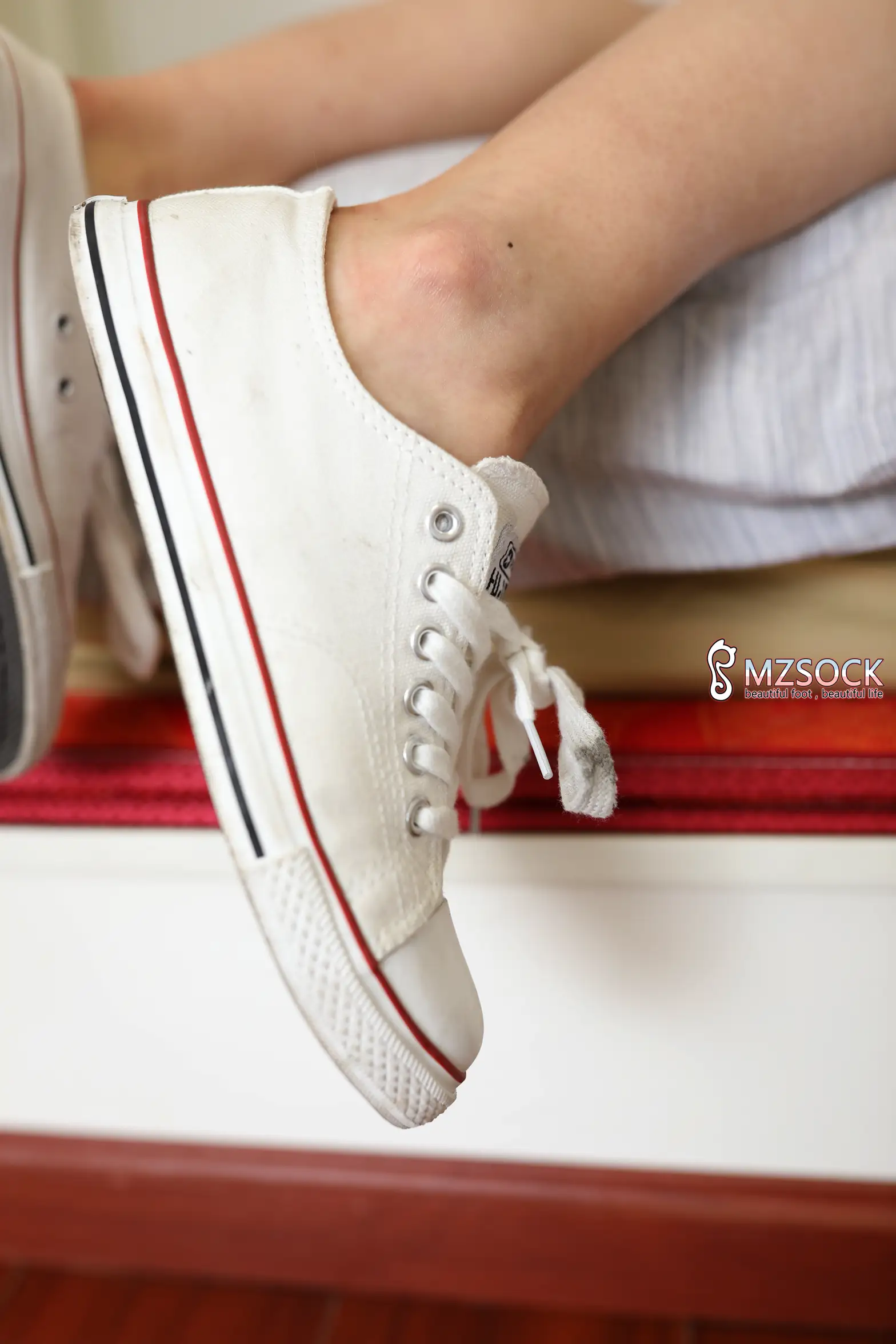 [Mzsock] Love beautiful feet NO.009 Bai Xi#[74P]-1