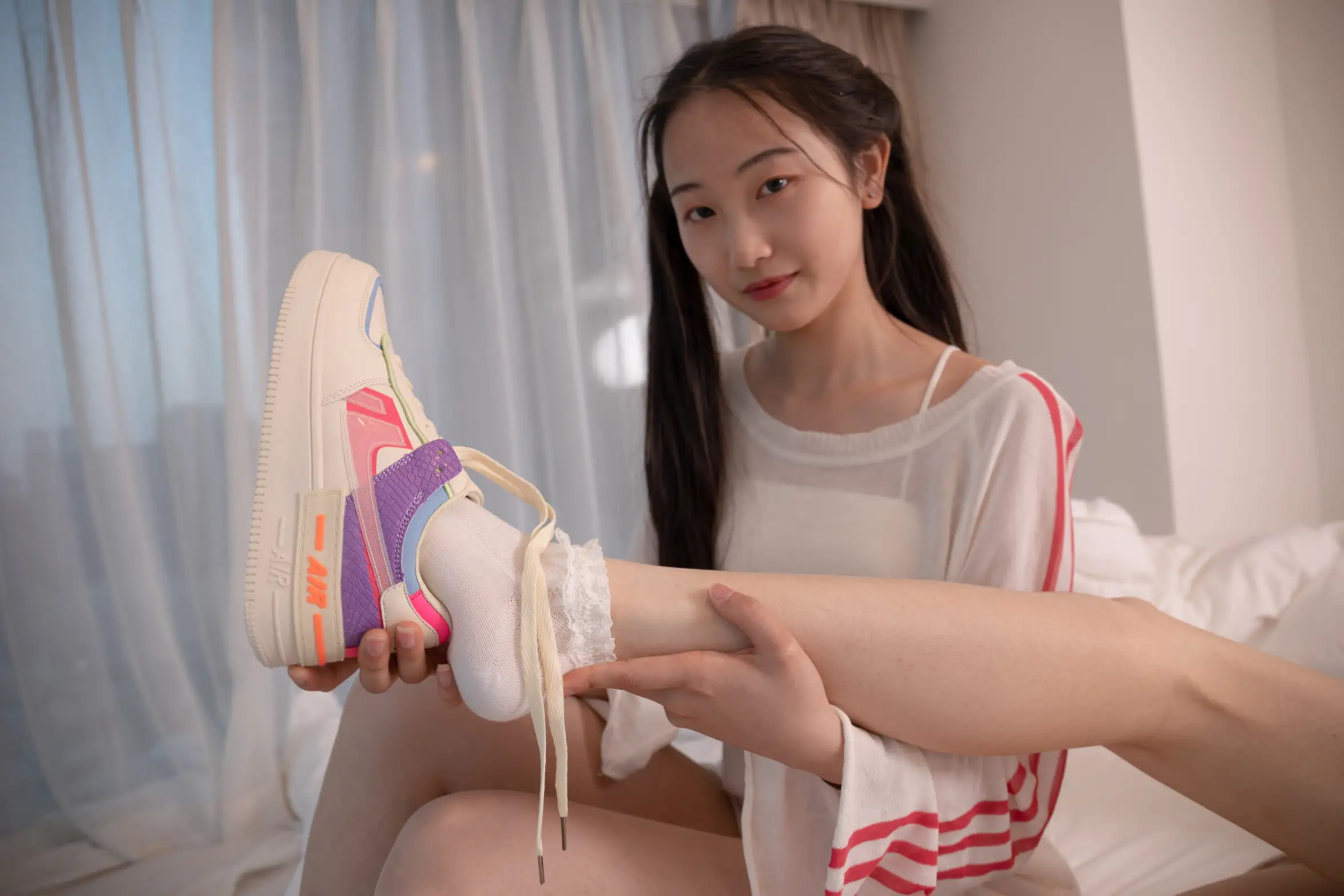 [Mzsock] Love beautiful feet NO.166 Rain foam#[74P]-10