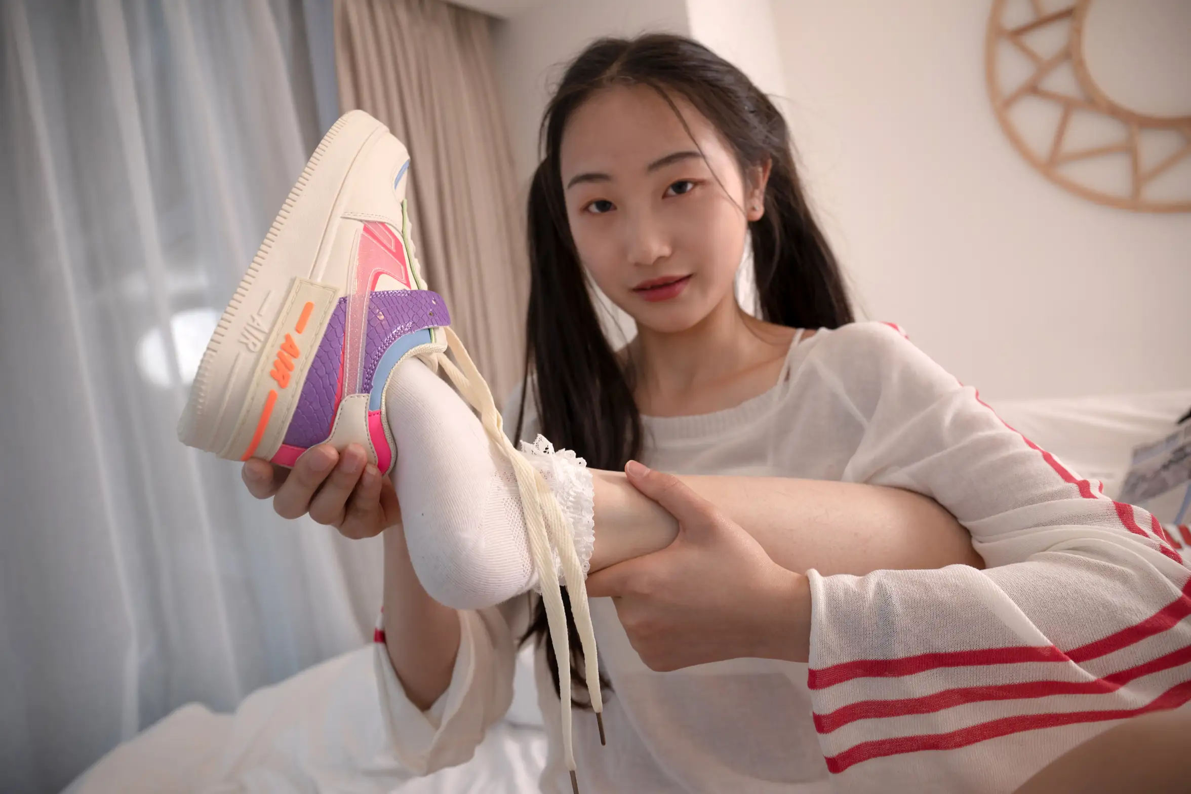 [Mzsock] Love beautiful feet NO.166 Rain foam#[74P]-1