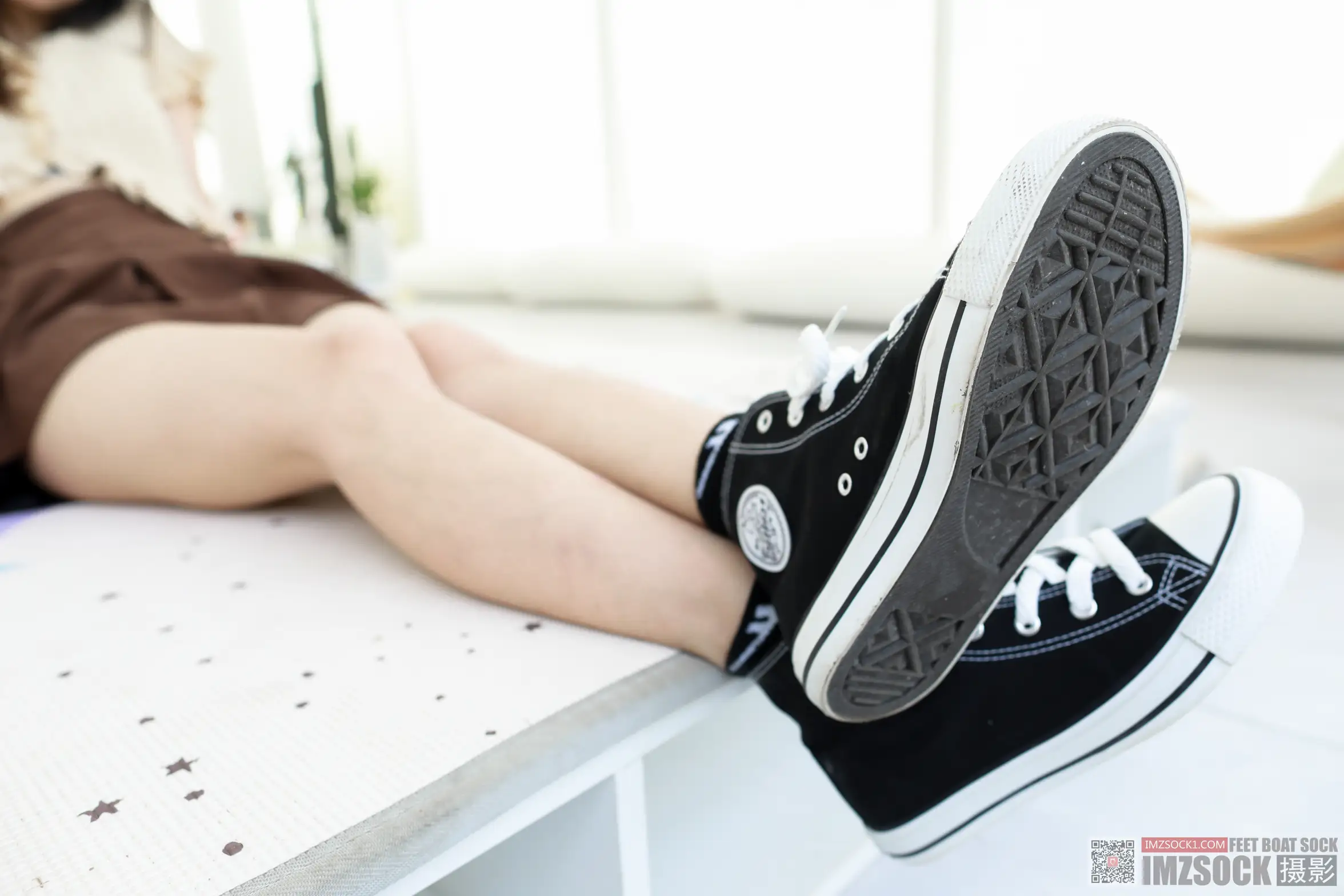 [Mzsock] Love beautiful feet NO.119 cocoa#[74P]-6