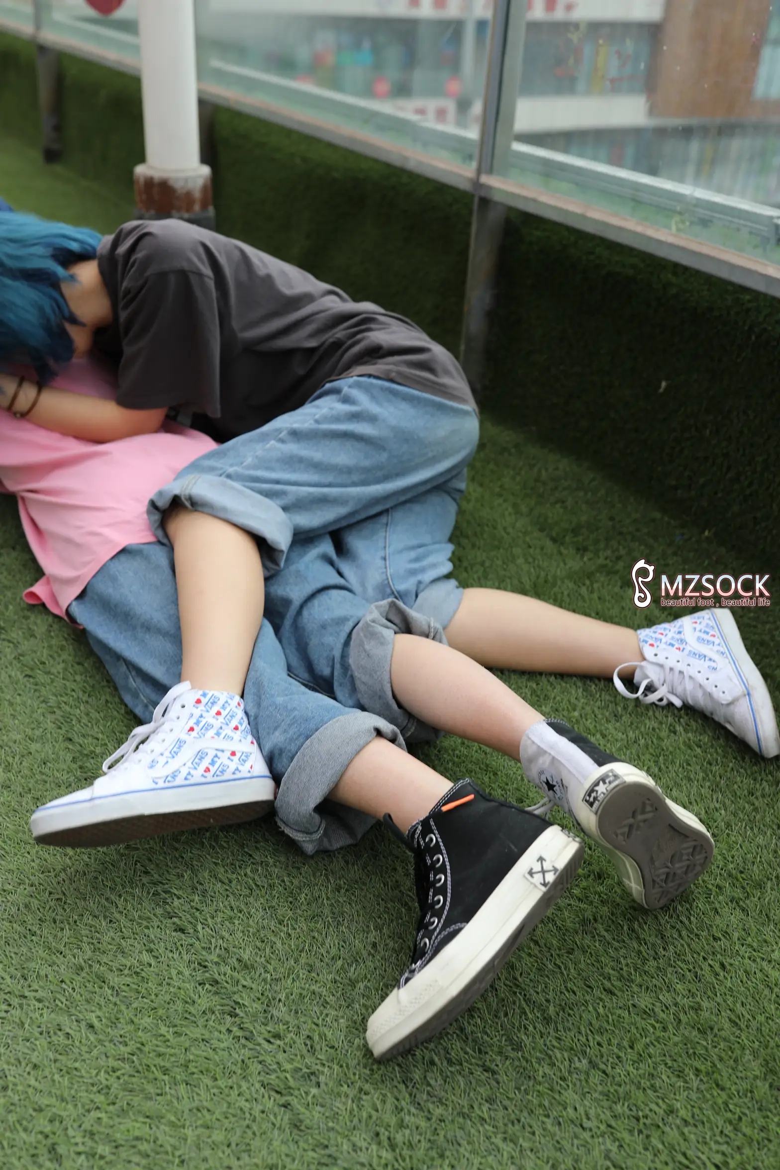 [Mzsock] Love beautiful feet NO.010 garden#[74P]-5