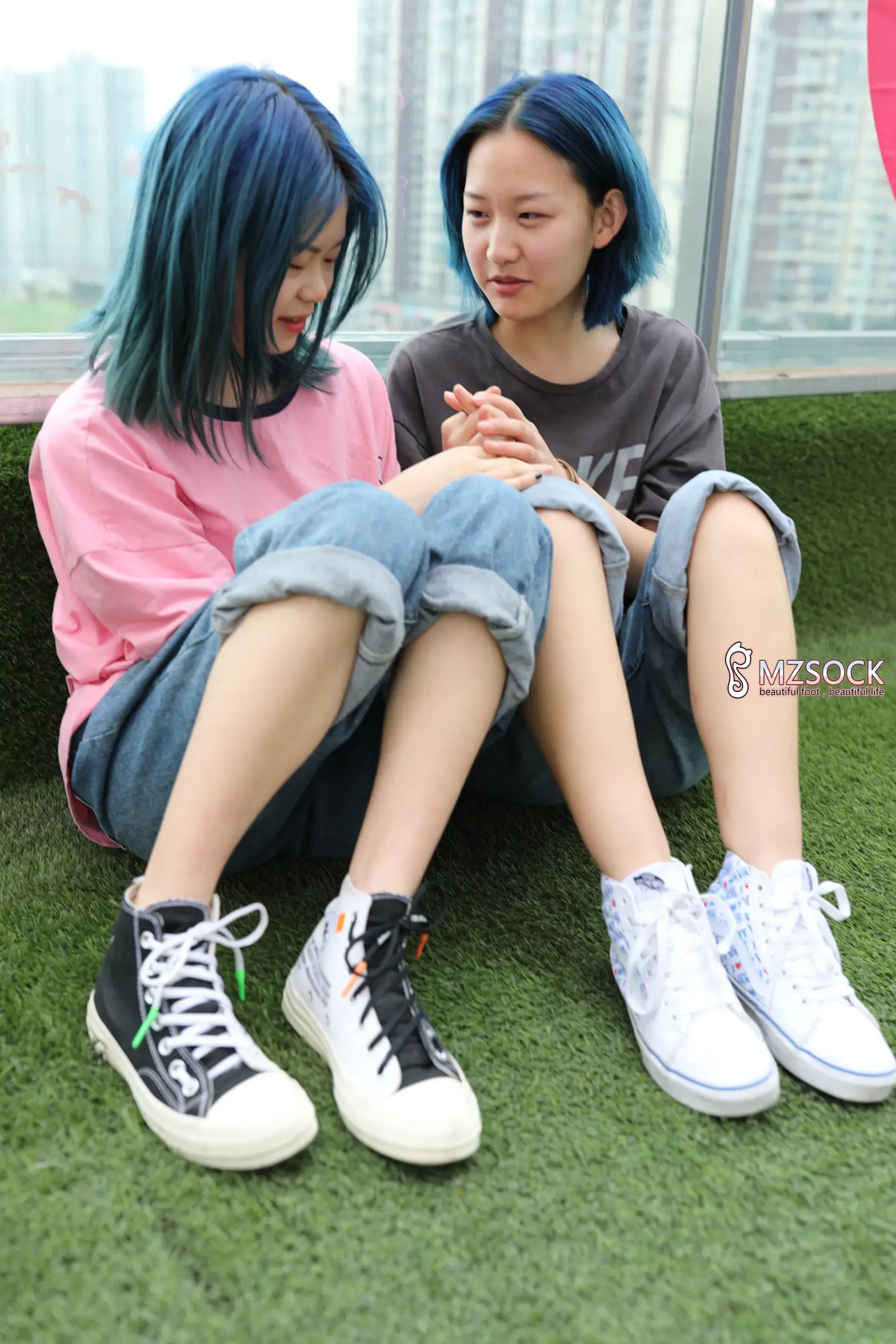 [Mzsock] Love beautiful feet NO.010 garden#[74P]-5