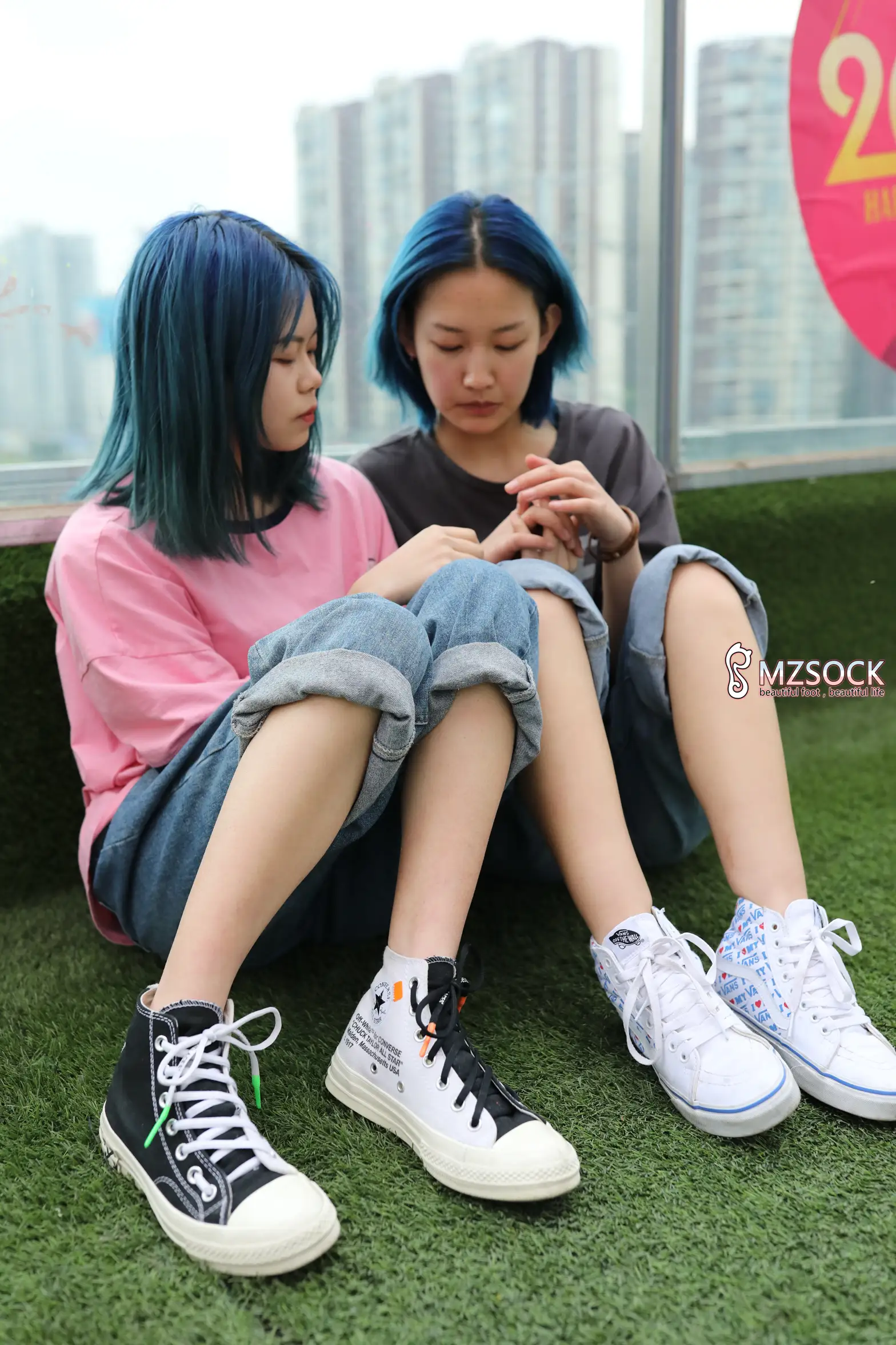 [Mzsock] Love beautiful feet NO.010 garden#[74P]-6