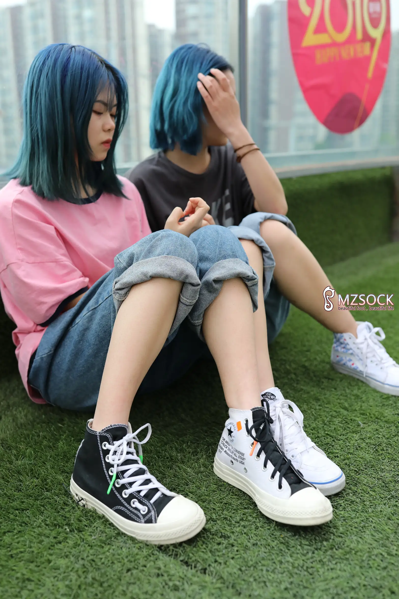 [Mzsock] Love beautiful feet NO.010 garden#[74P]-1