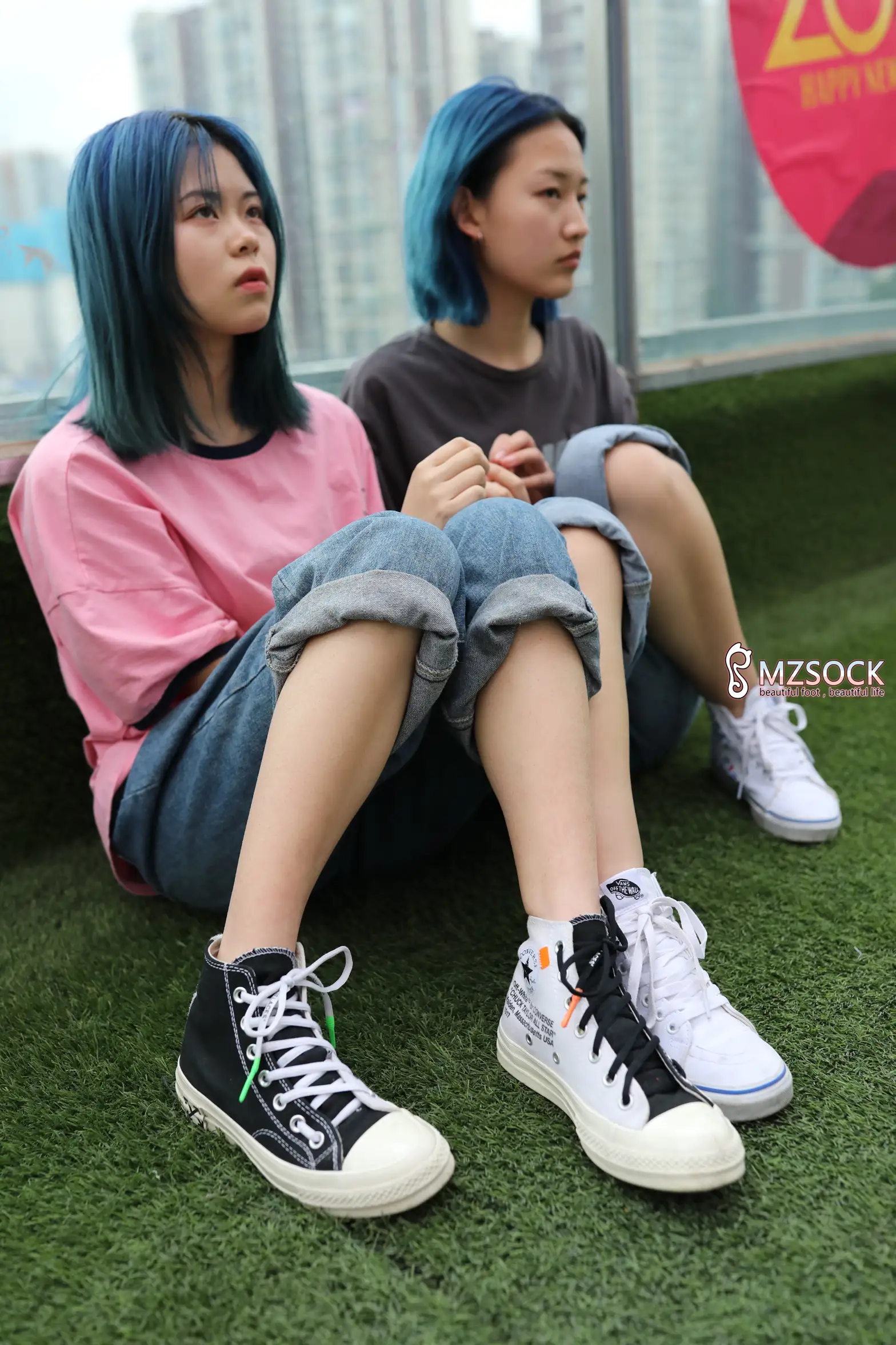[Mzsock] Love beautiful feet NO.010 garden#[74P]-3