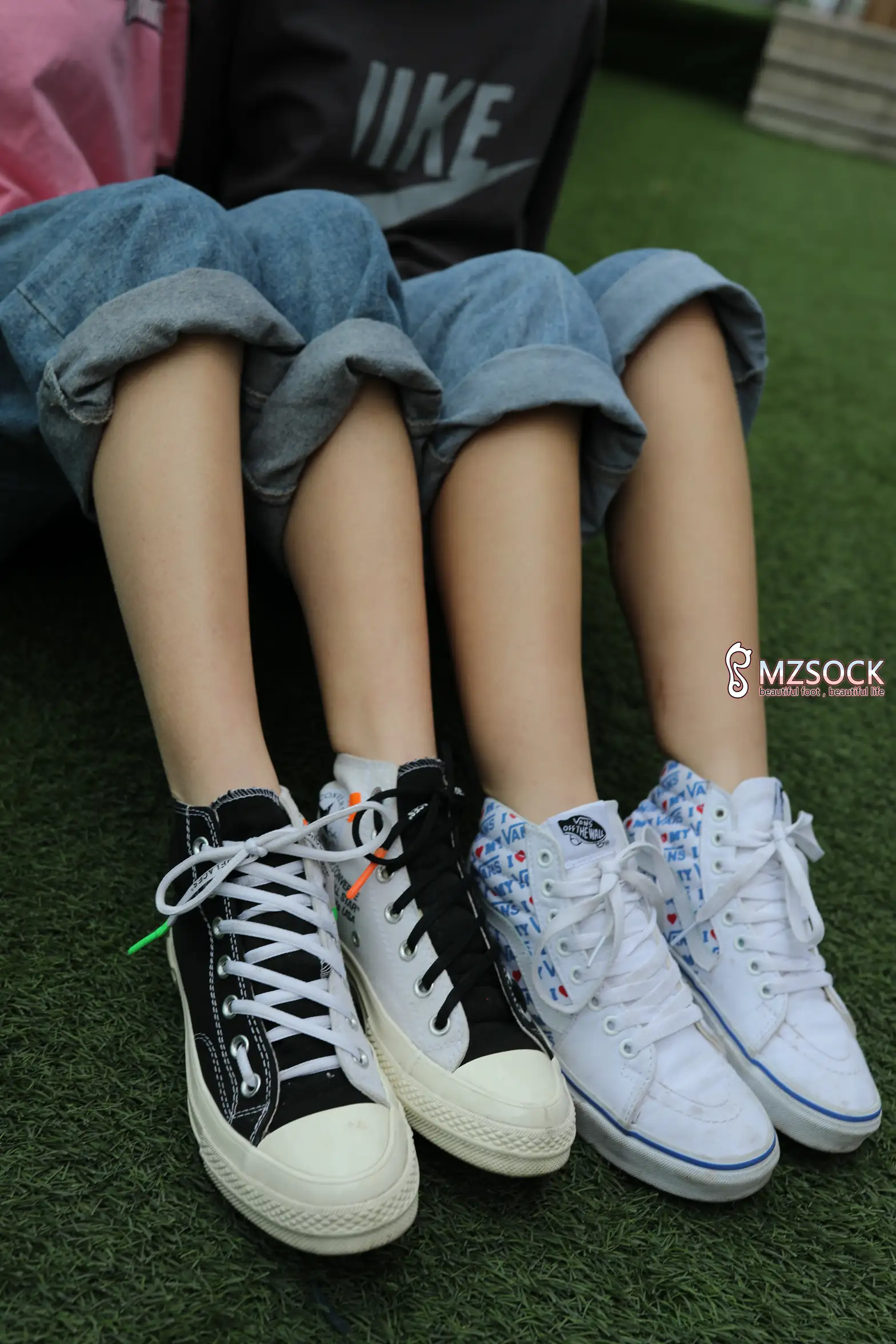 [Mzsock] Love beautiful feet NO.010 garden#[74P]-1