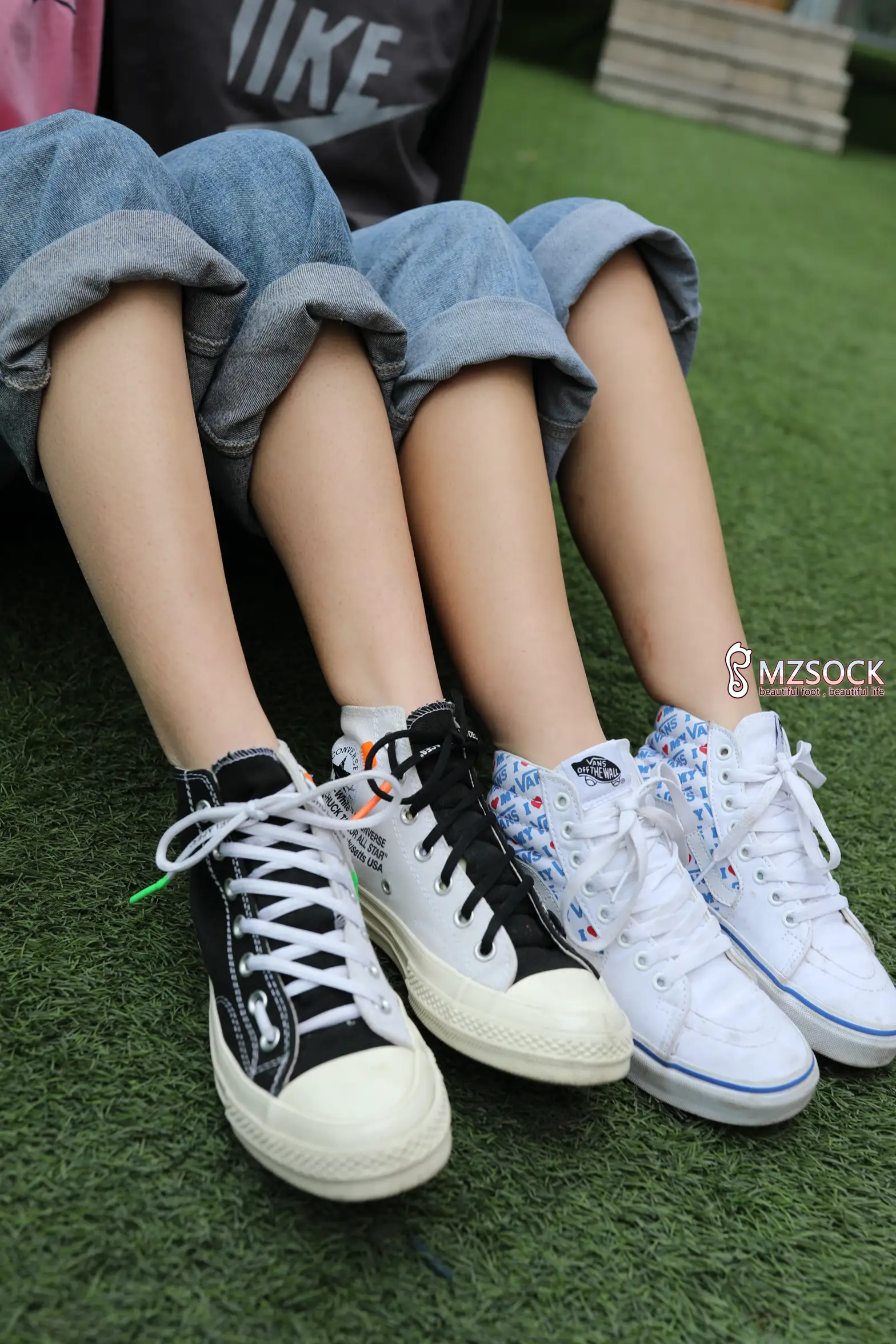 [Mzsock] Love beautiful feet NO.010 garden#[74P]-5