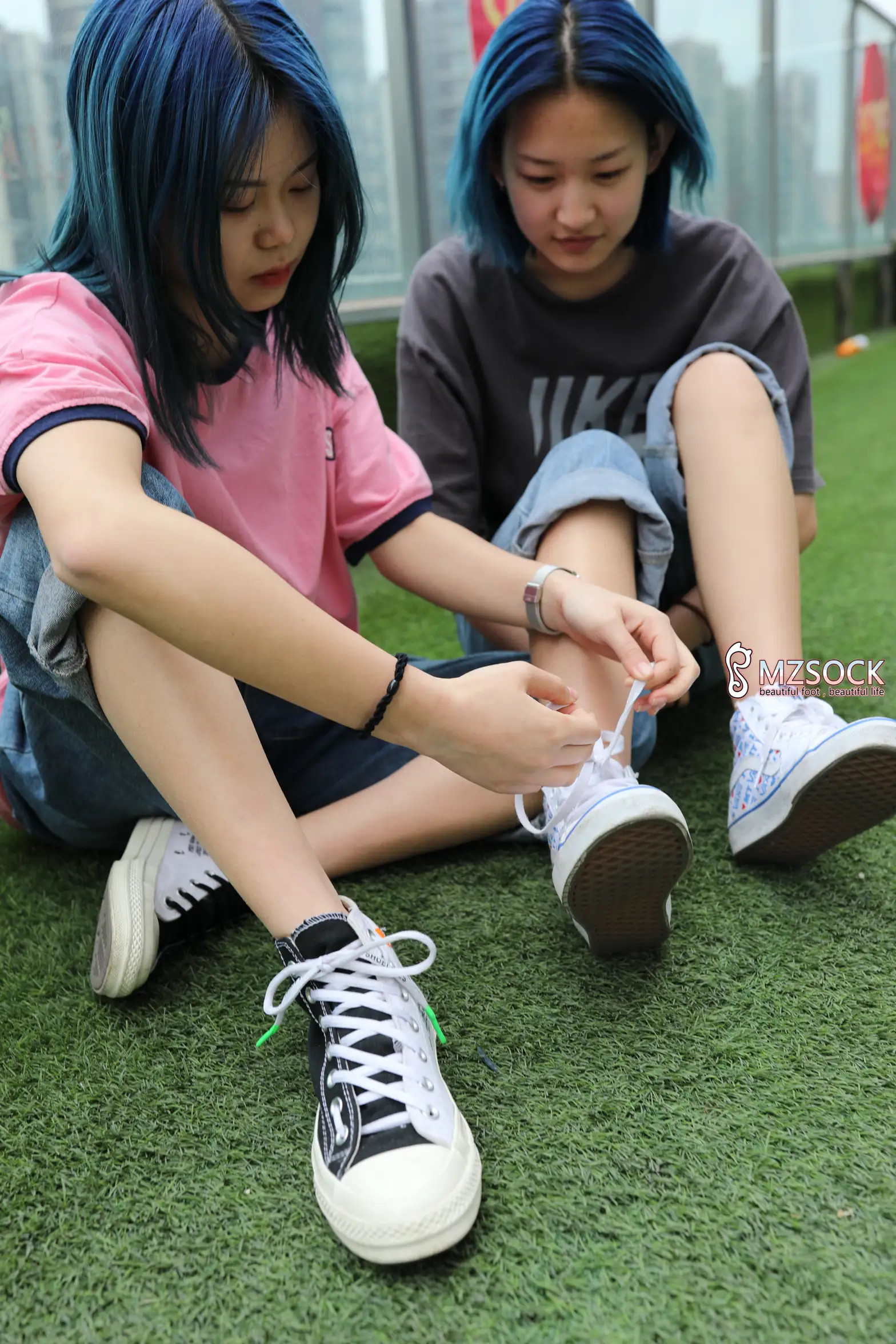 [Mzsock] Love beautiful feet NO.010 garden#[74P]-10