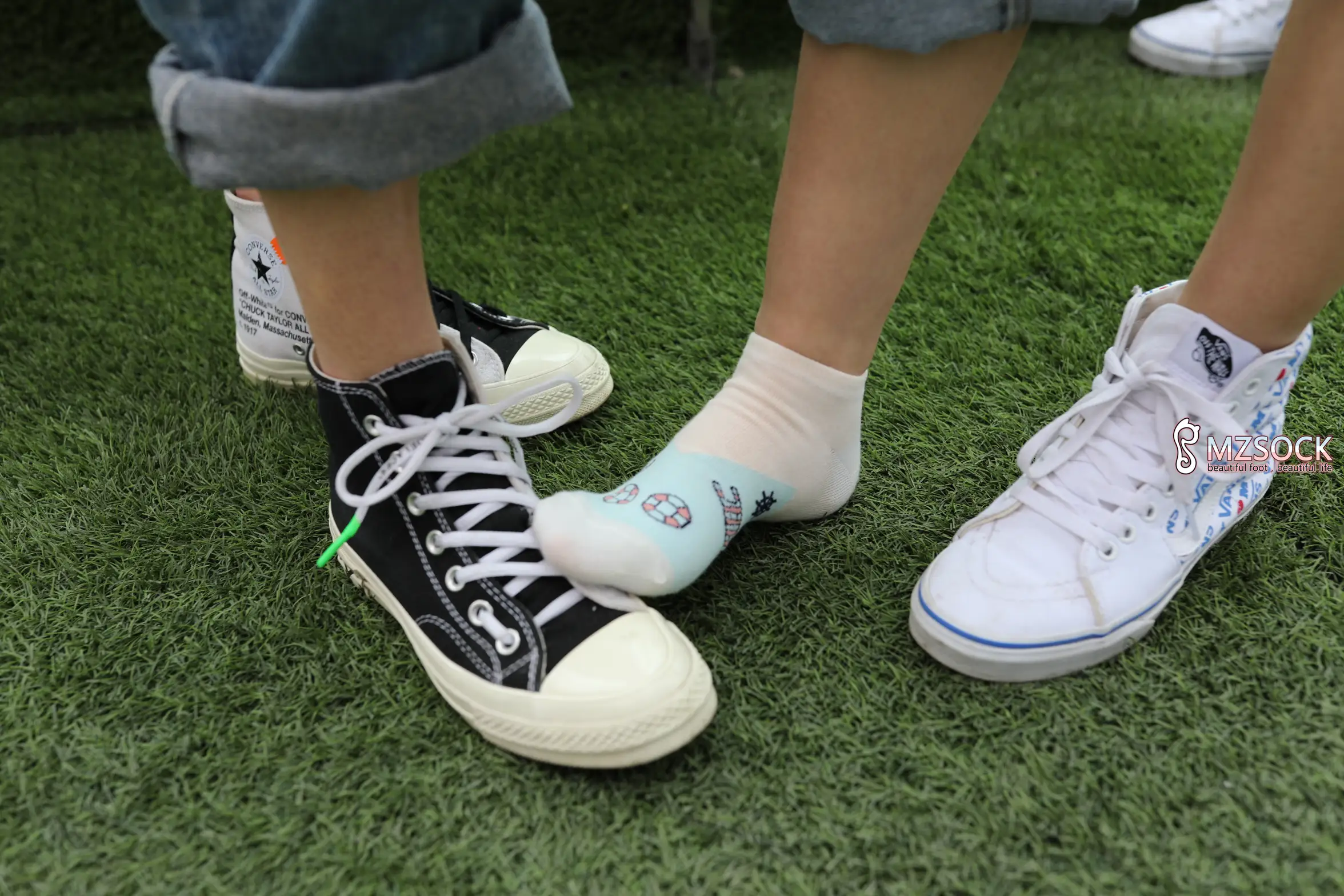 [Mzsock] Love beautiful feet NO.010 garden#[74P]-5
