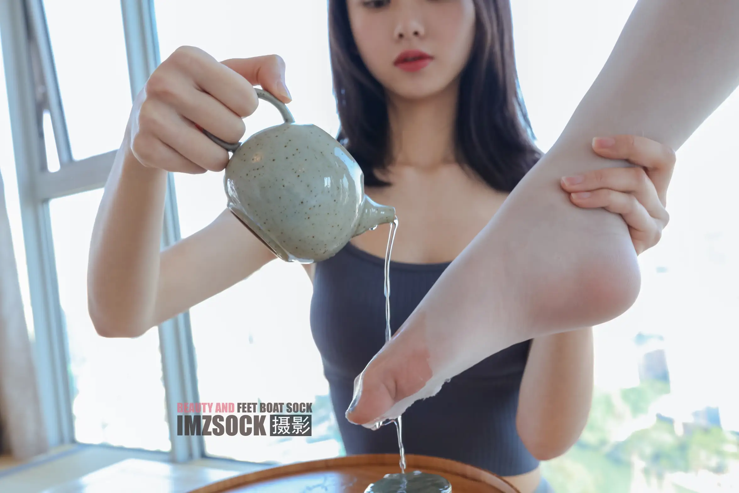 [Mzsock] Love beautiful feet NO.111 Rain foam#[74P]-5