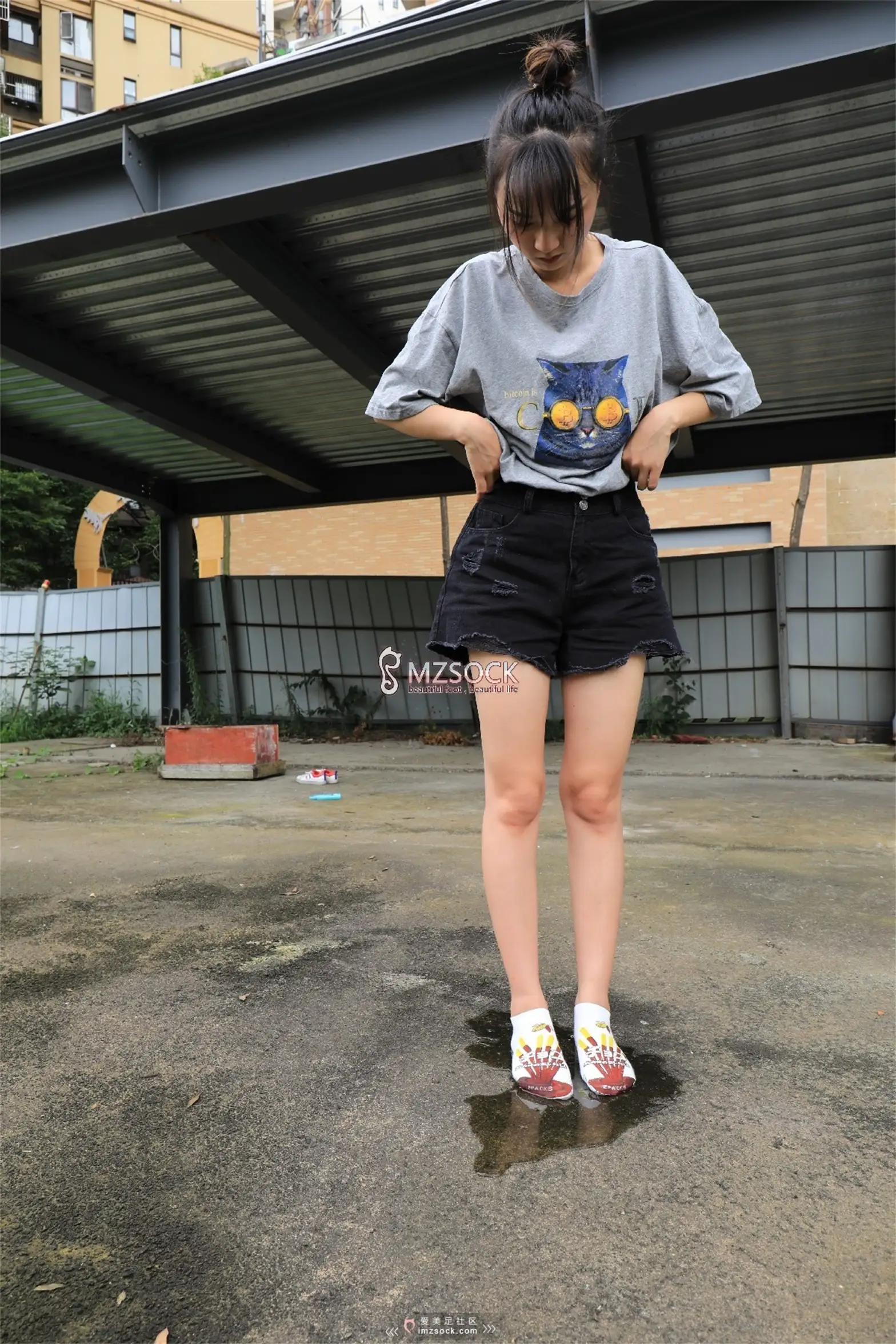 [Mzsock] Love beautiful feet NO.049 Yueyue#[74P]-1