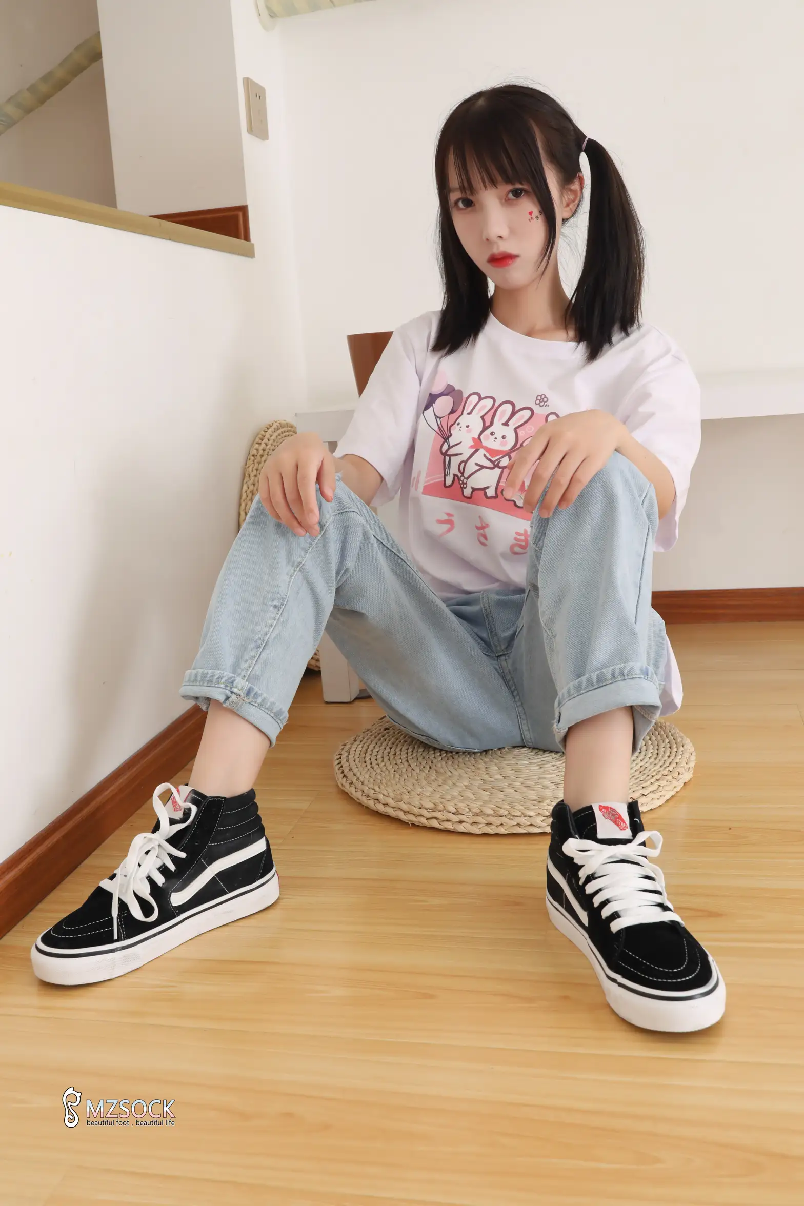 [Mzsock] Love beautiful feet NO.149 Mulberry#[74P]-4