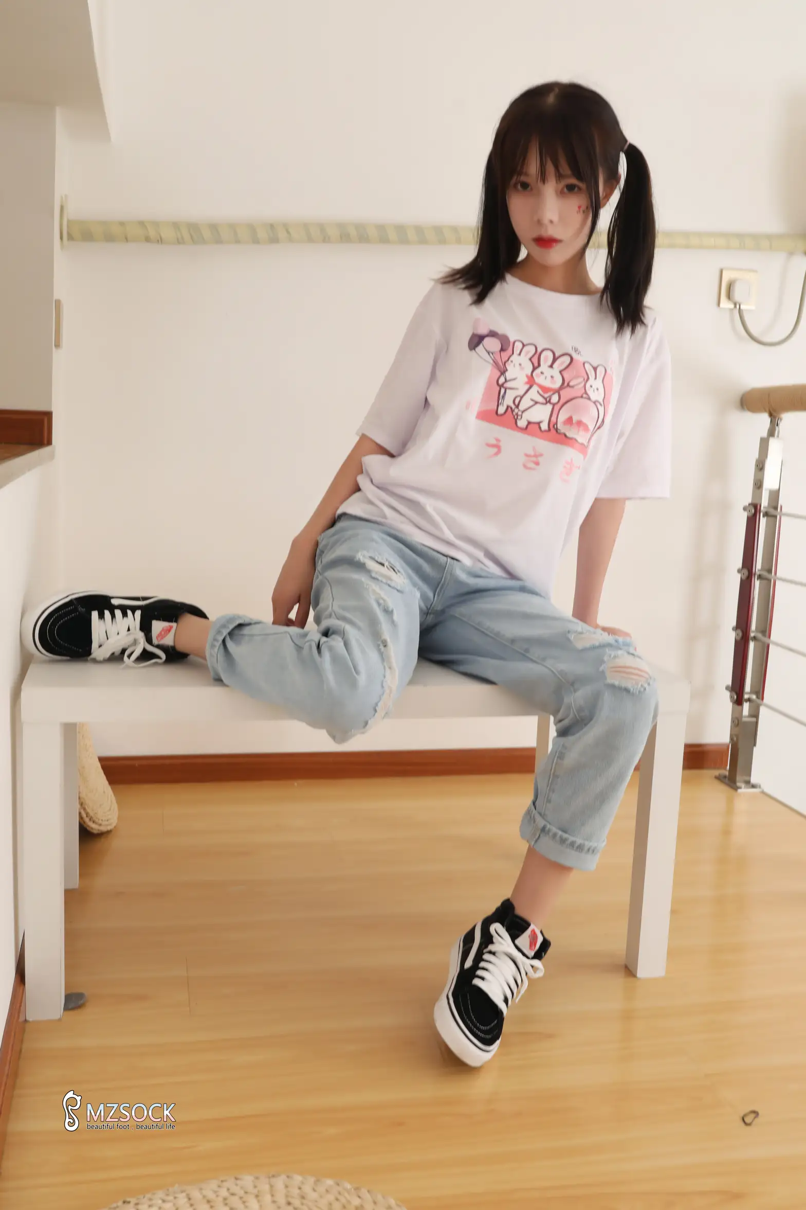 [Mzsock] Love beautiful feet NO.149 Mulberry#[74P]-7
